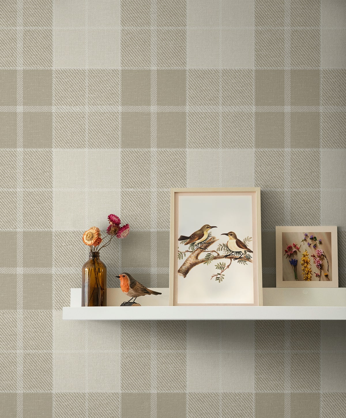 Altarinda Plaid Premium Peel and Stick Removable Wallpaper - Image 20