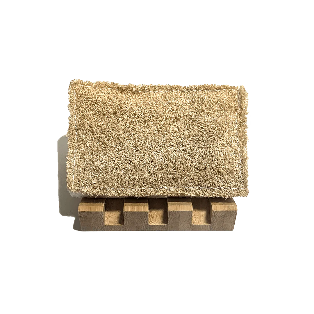 Angled Bamboo Soap Dish - Image 4