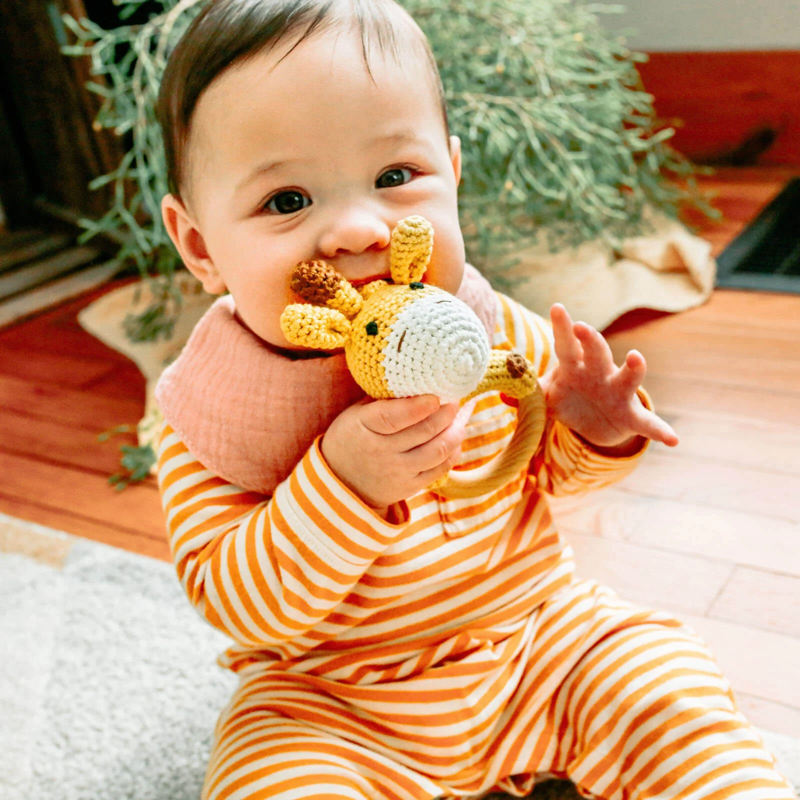 Animal Wooden Rattle Teether - Image 18
