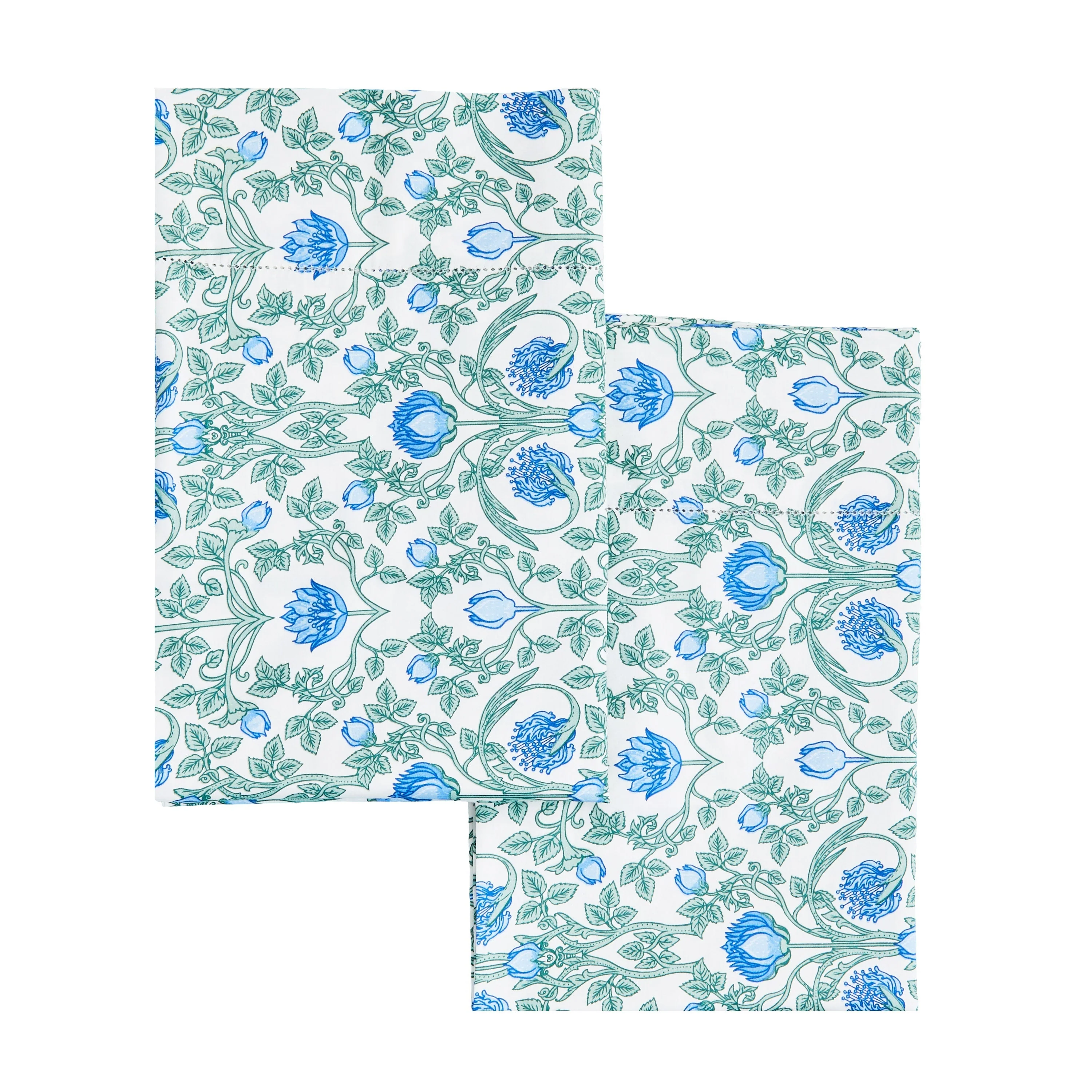 Arts & Crafts Floral Printed Pillowcase Pair - Image 4