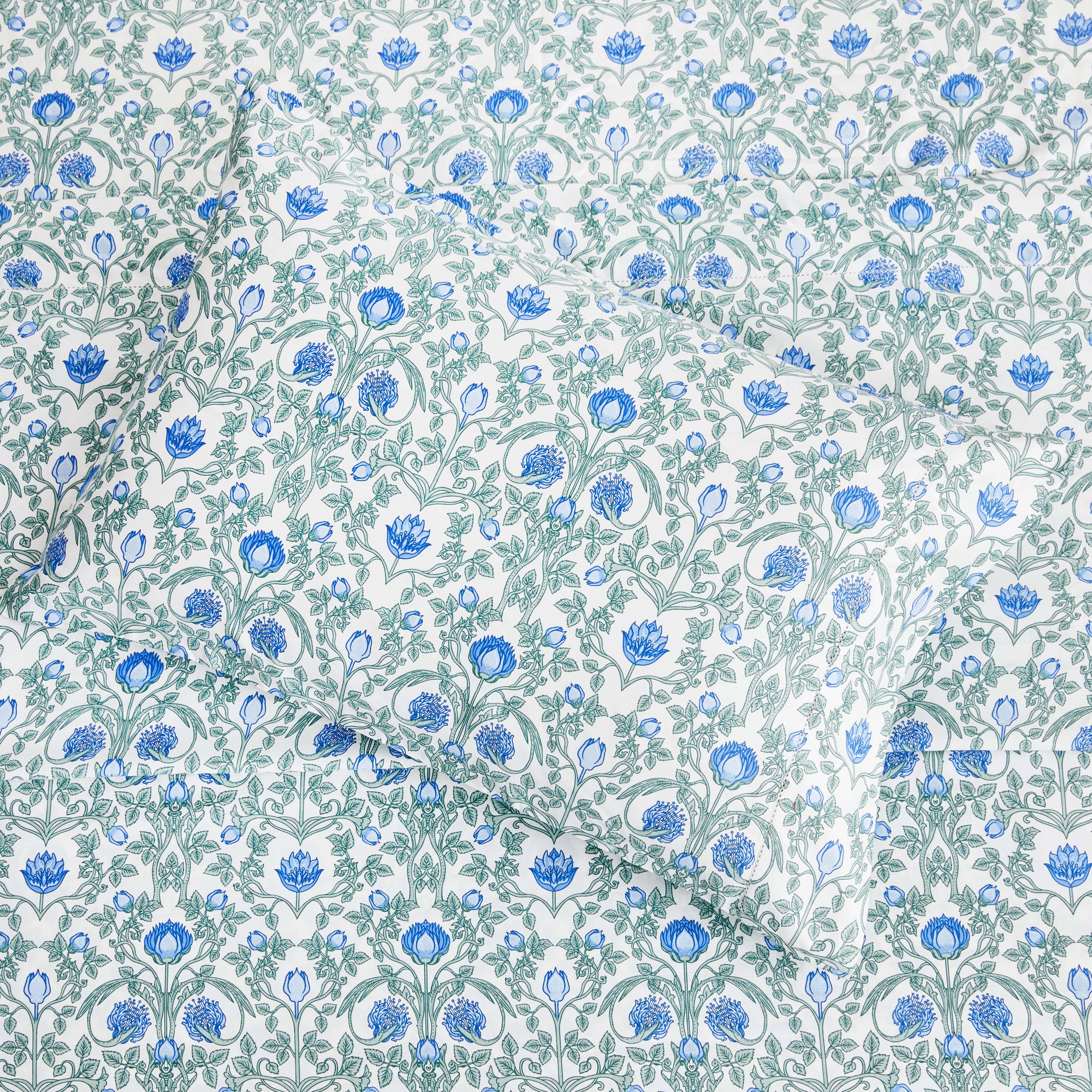 Arts & Crafts Floral Printed Sheet Set - Image 8