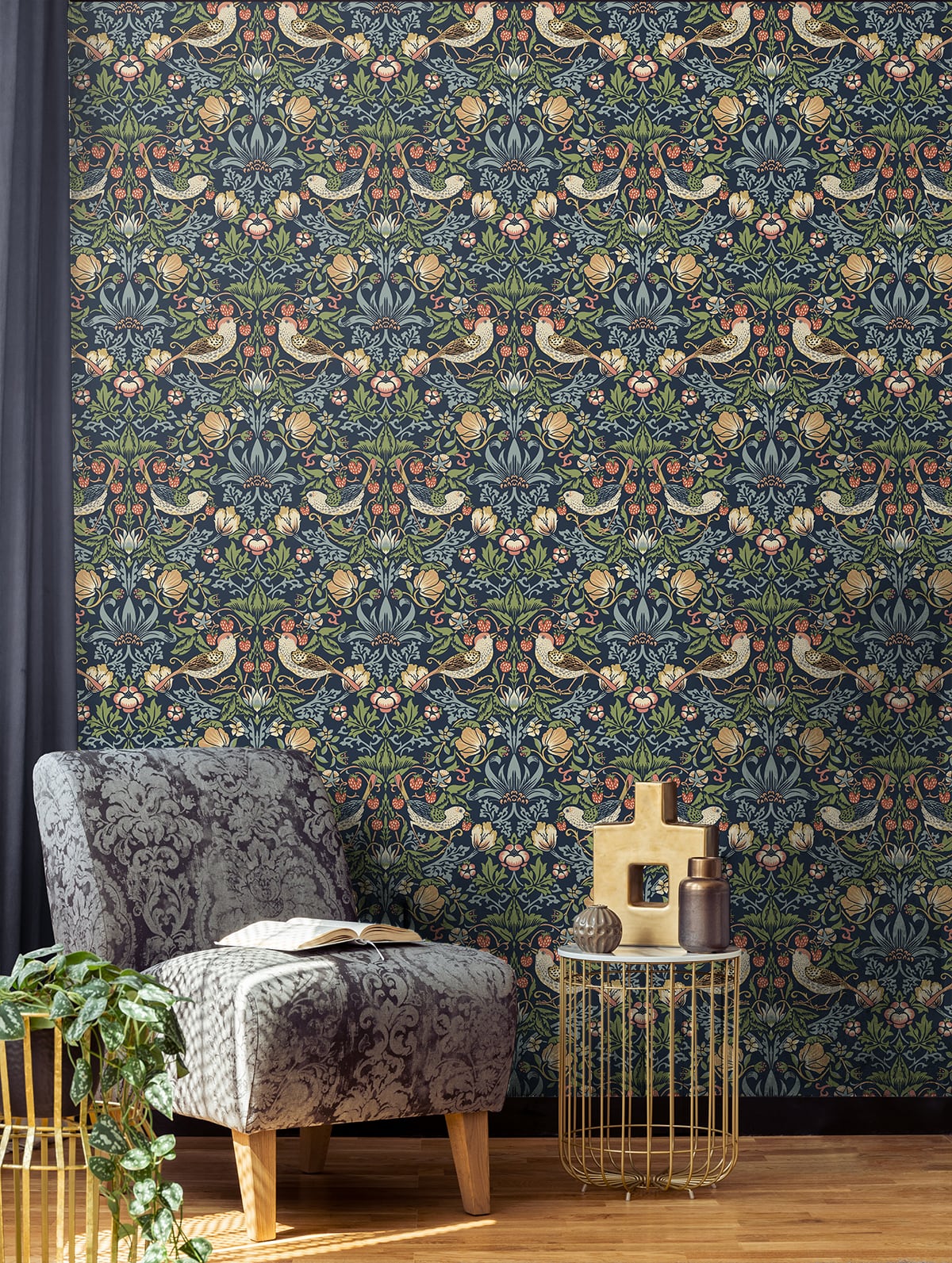 Aves Garden Peel and Stick Removable Wallpaper - Image 11