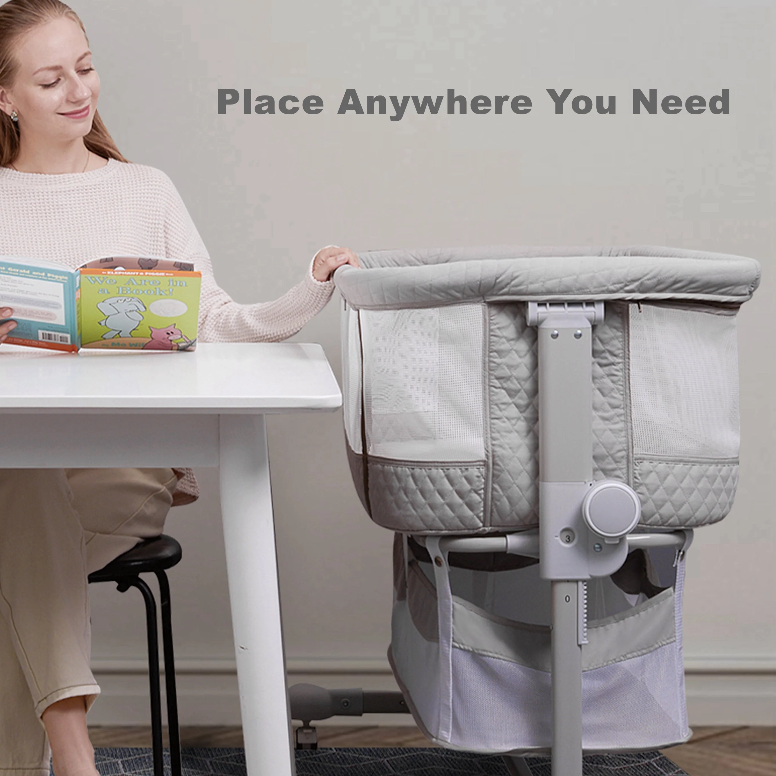 Baby Bassinet Bedside Crib - Image 6