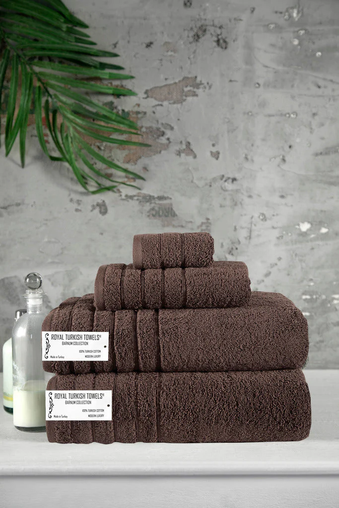 Barnum Turkish Cotton Towel Set of 4 - 2 Large Bath Towels - Image 8
