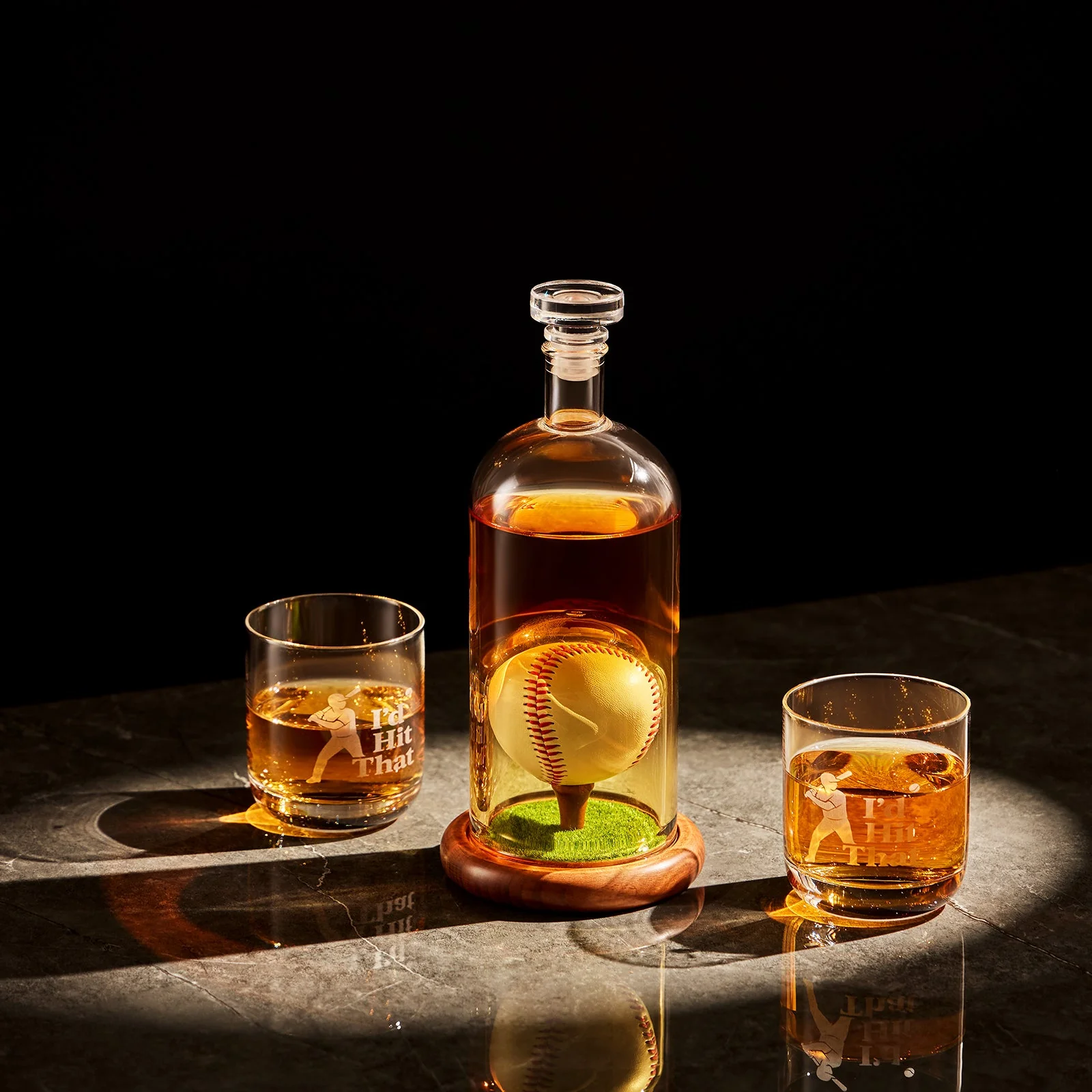 Baseball Decanter Set - Image 5