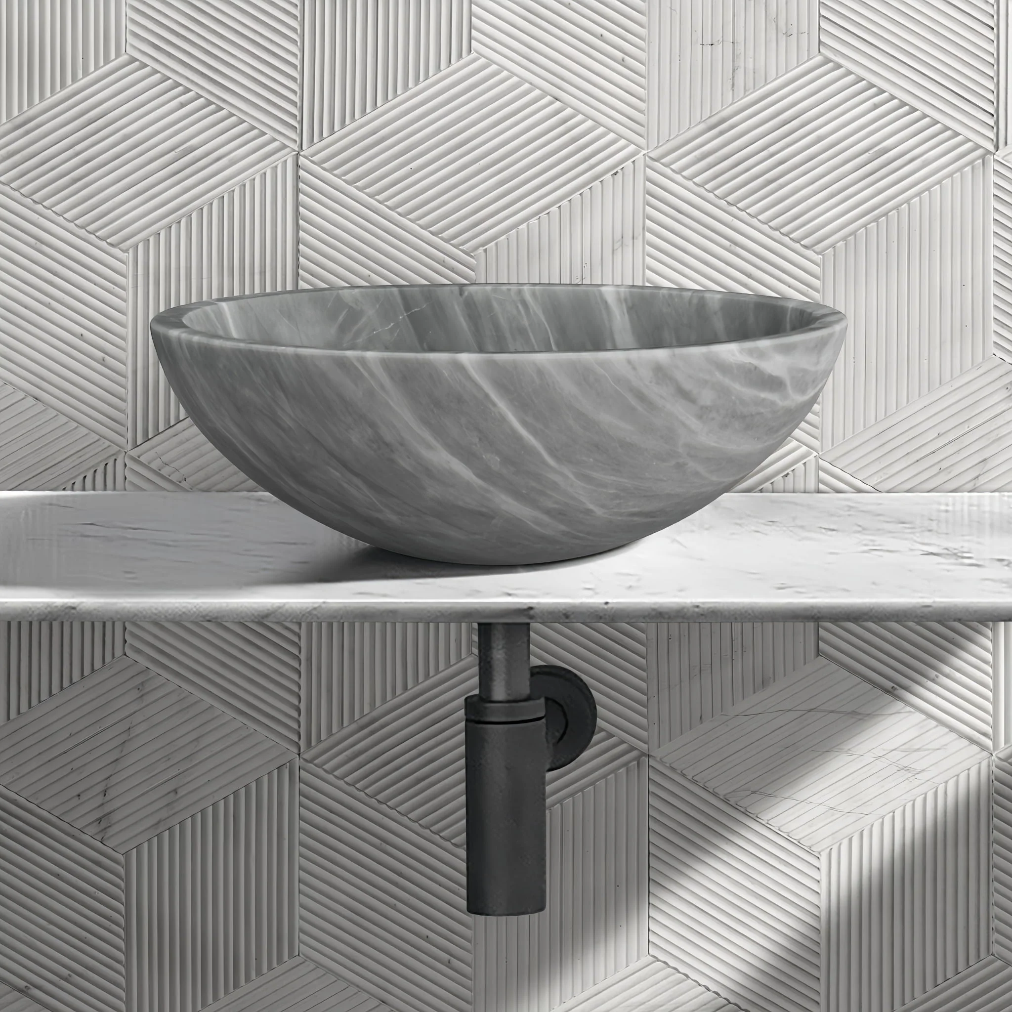Bathroom Vessel Sink, Circular Design by Couch - Image 12