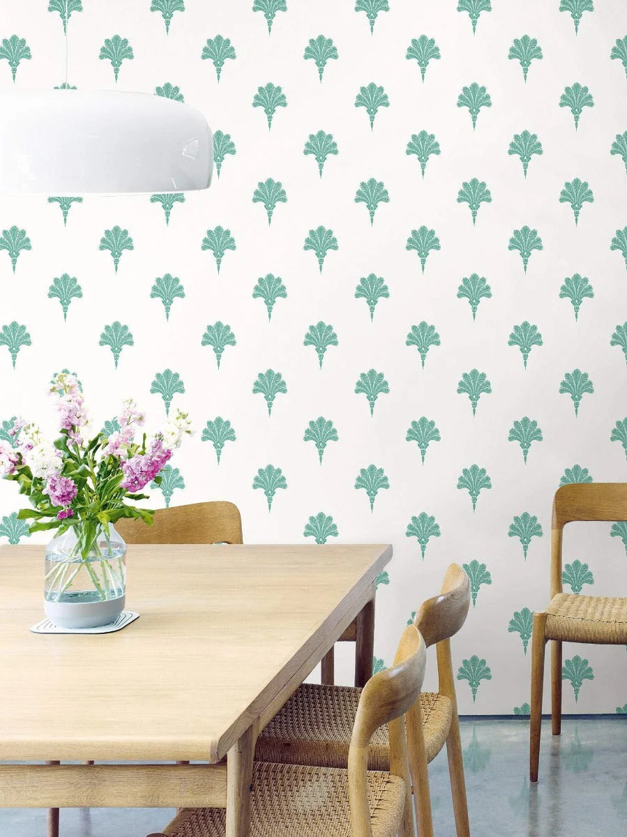 Beach House Summer Fan Unpasted Wallpaper - Image 6