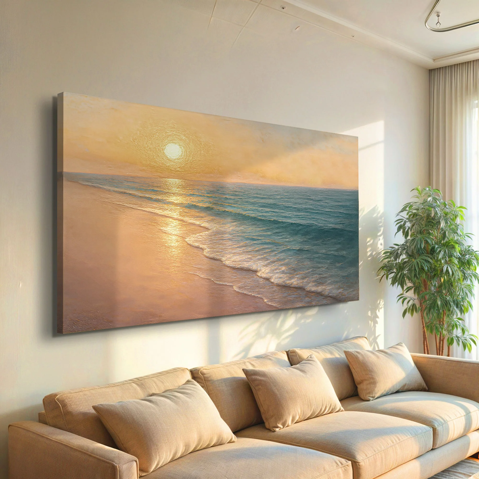 Beach Shoreline Coastal Wall Art IV - Image 4