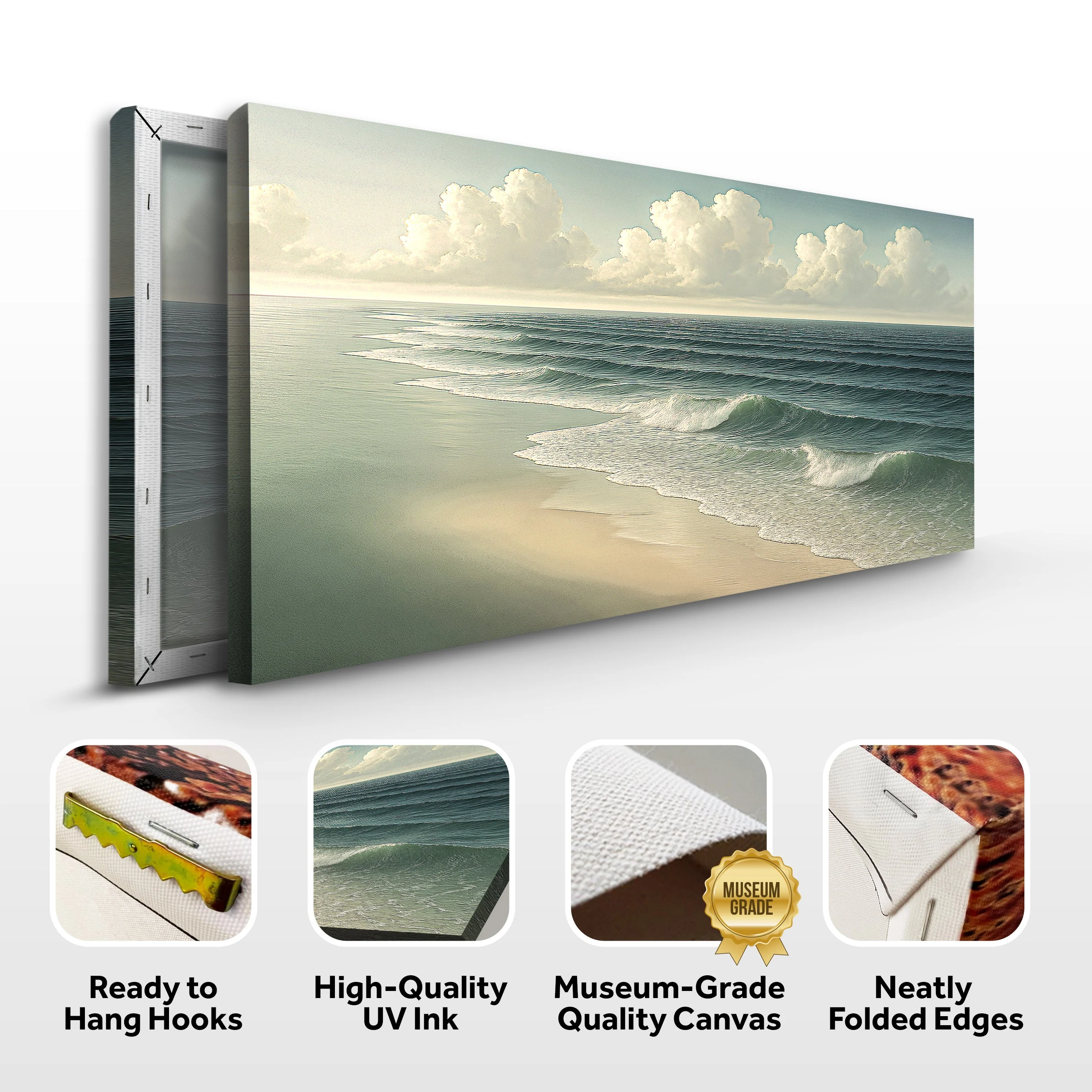 Beach Shoreline Coastal Wall Art VI - Image 8