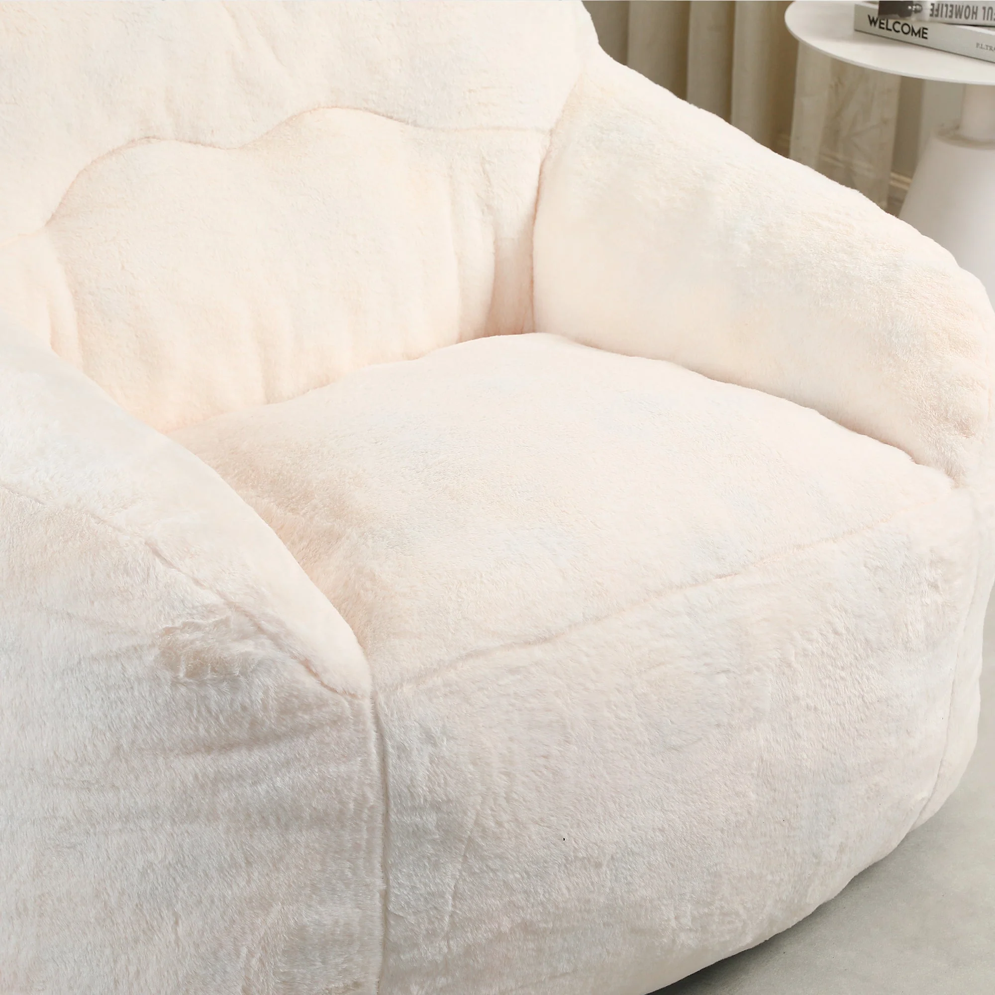 Beanbag Chair, Beanbag Sofa Chair with Armrests - Image 7