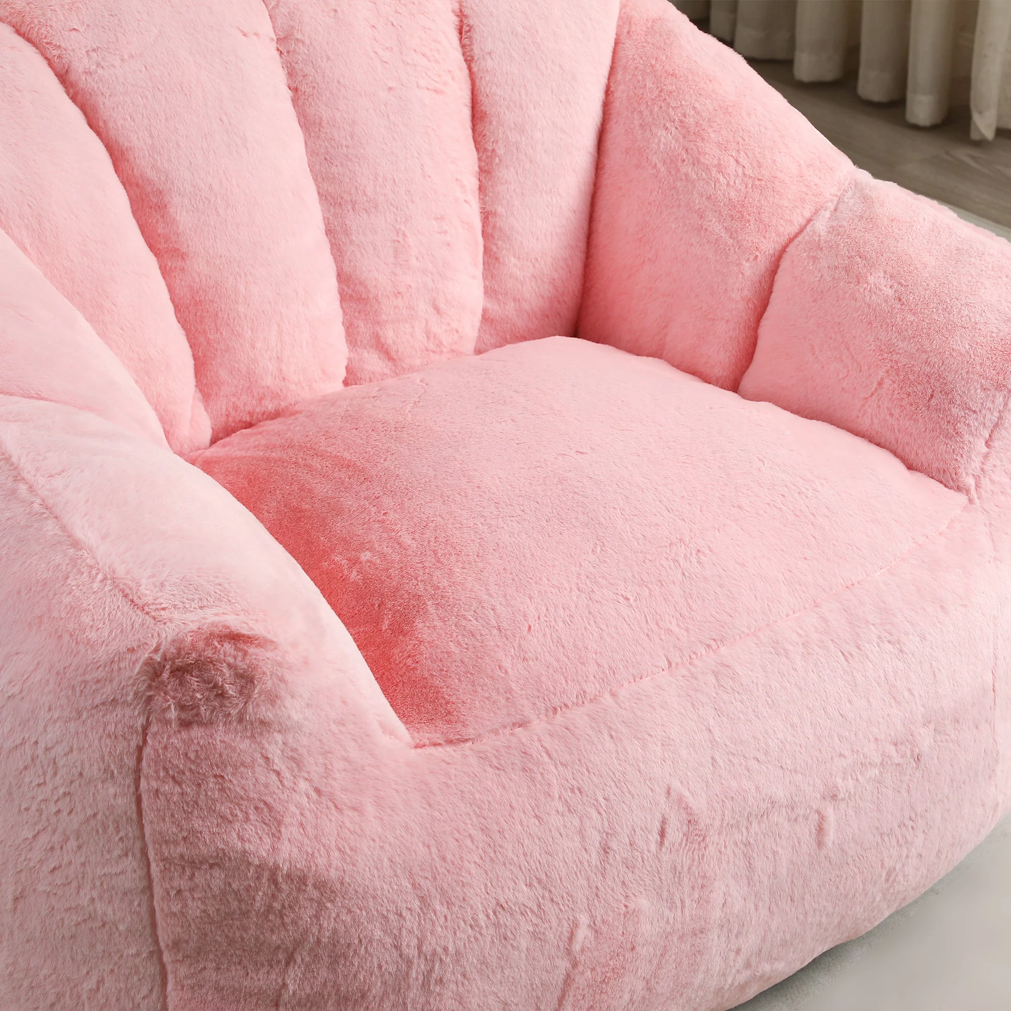 Beanbag Chair, Beanbag Sofa Chair with Armrests - Image 7