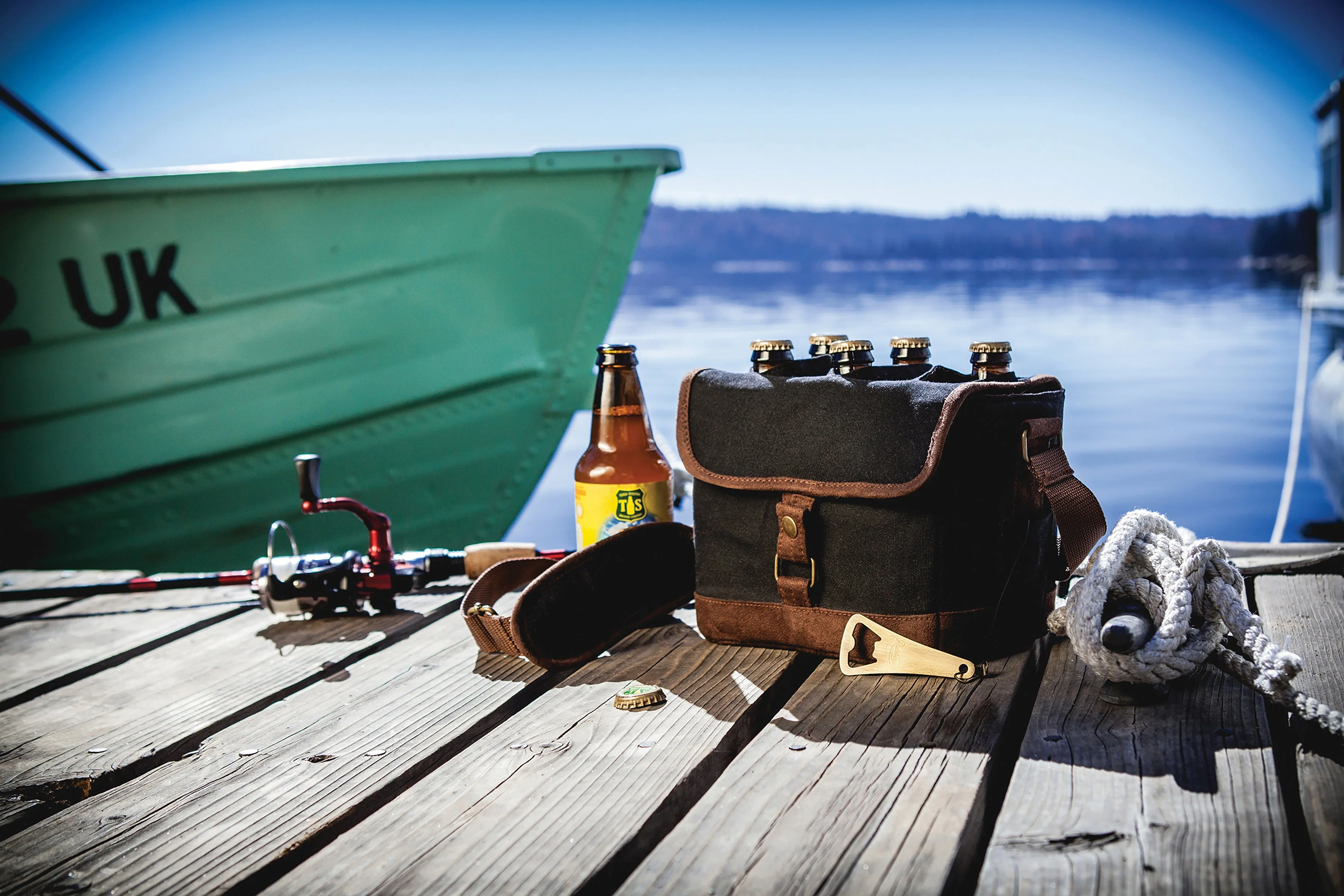 Beer Caddy Cooler Tote with Opener - Image 4