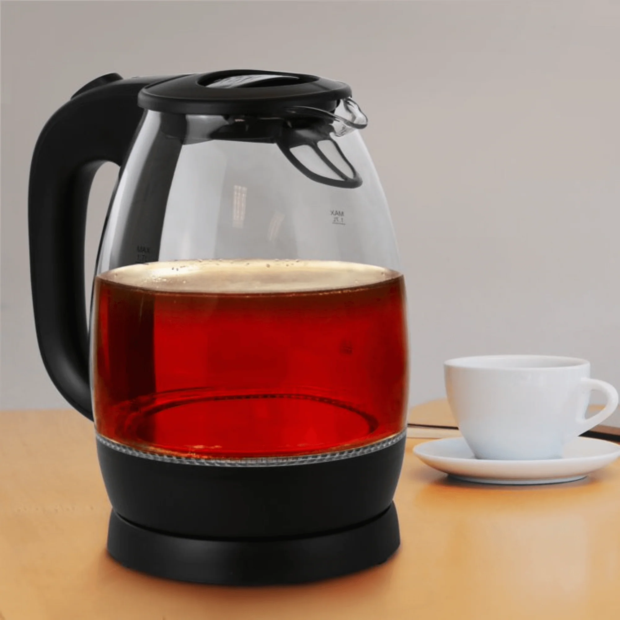 Better Chef 7-Cup Cordless Borosilicate Glass Electric Kettle - Image 6