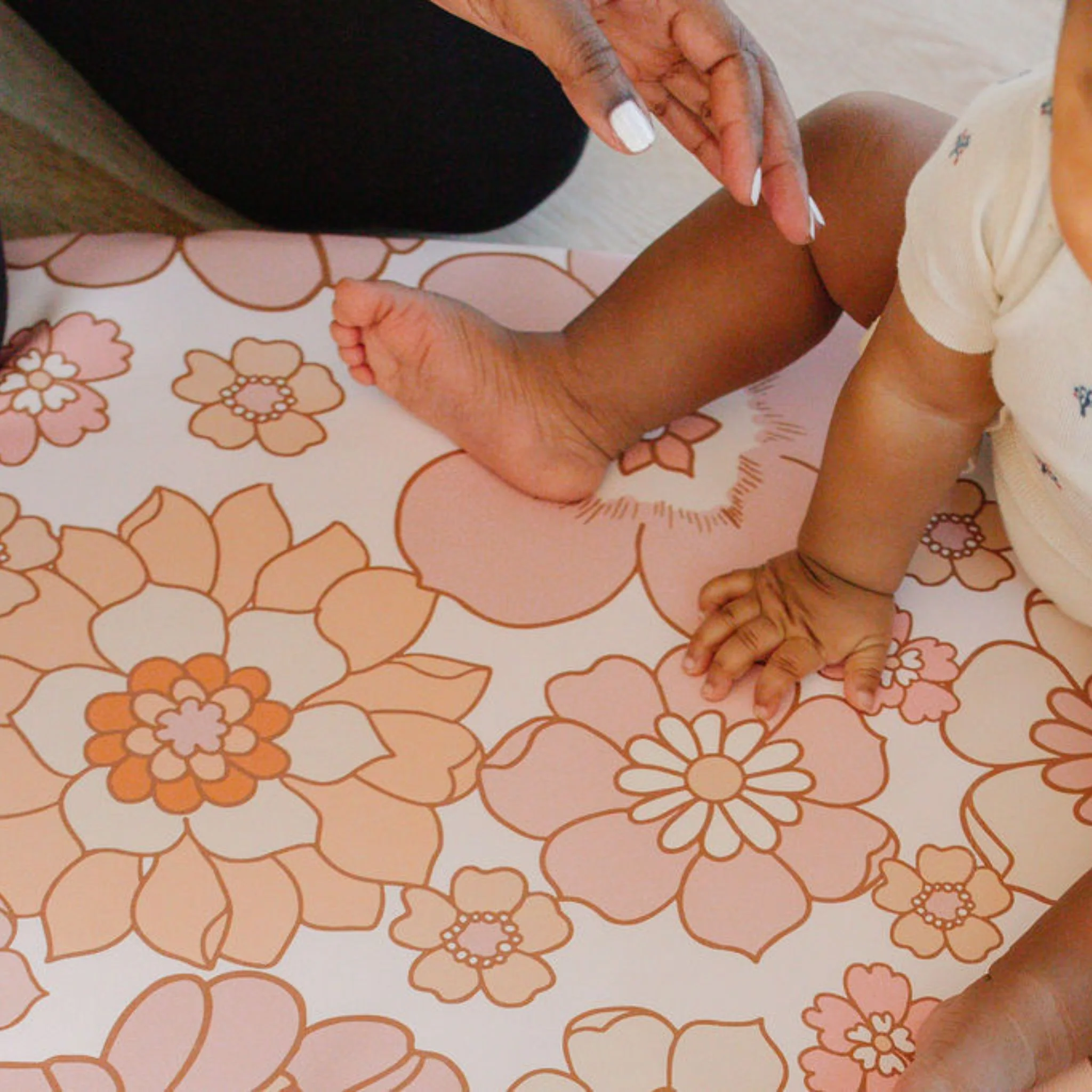 Blooms Vegan Leather Mat - Image 2