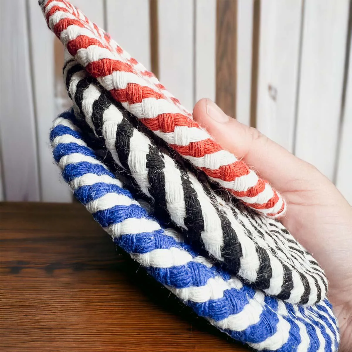 Blue Braided Coaster 4pk - Image 21