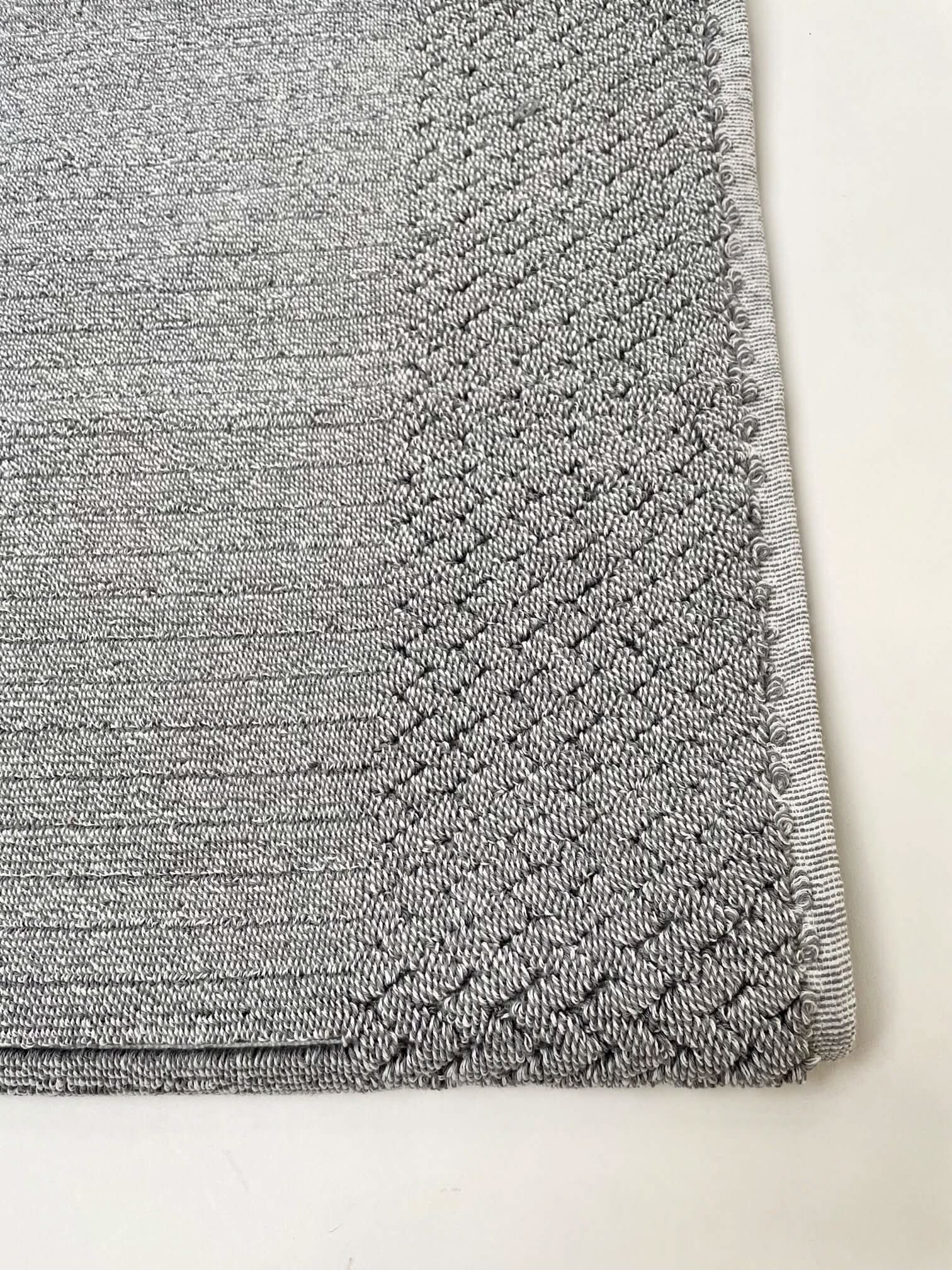Bonini Chevron Silver Gray by Turkish Towel Collection - Image 3