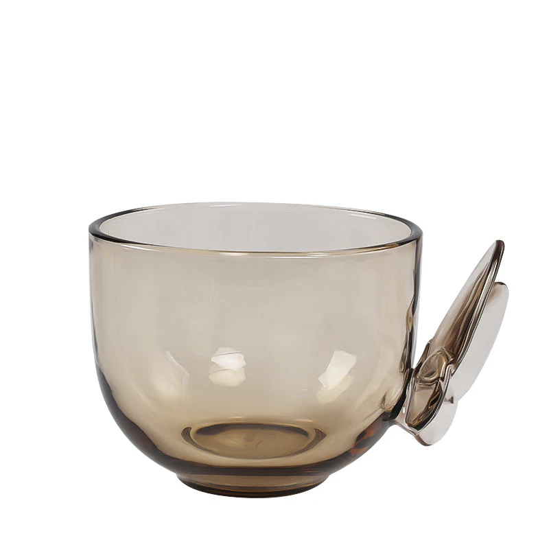 Butterfly Bowl in Amber by Lainy Home - Image 3