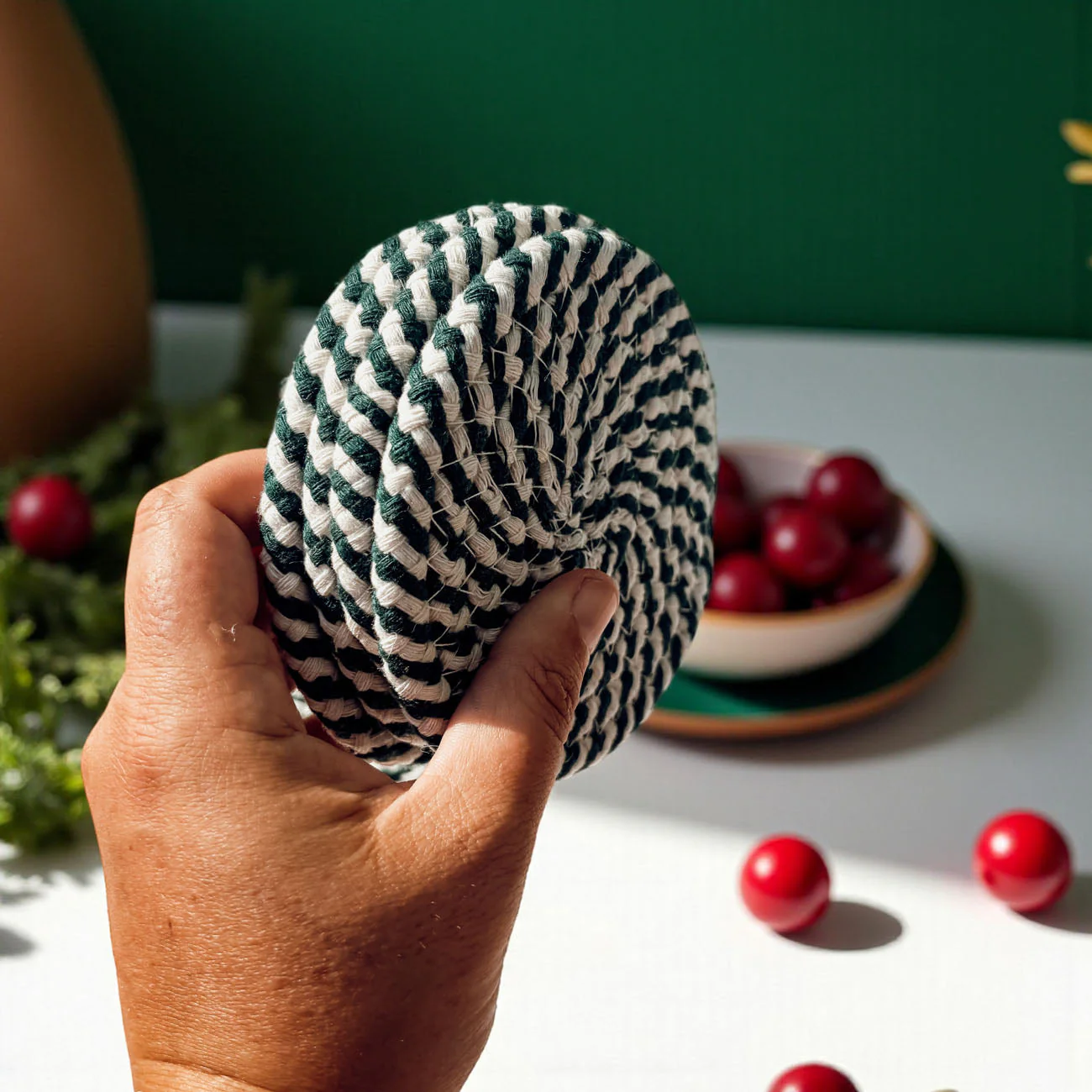 Candy Cane Coaster 4pk by Gia Roma - Image 23