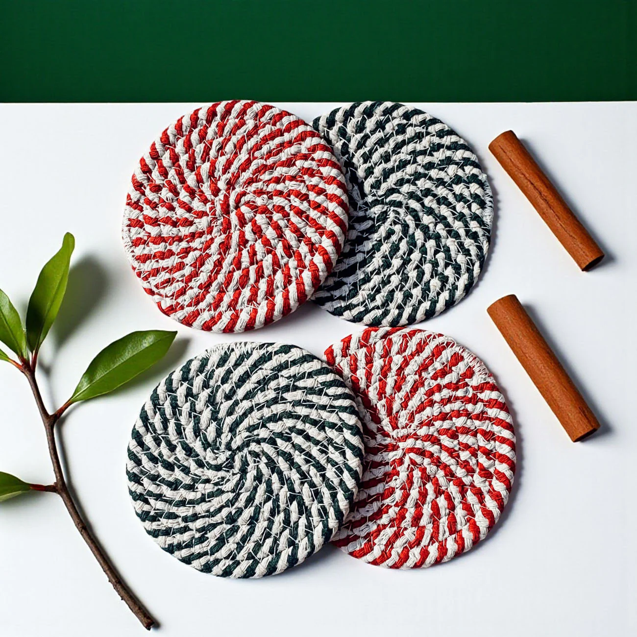 Candy Cane Coaster 4pk by Gia Roma - Image 35