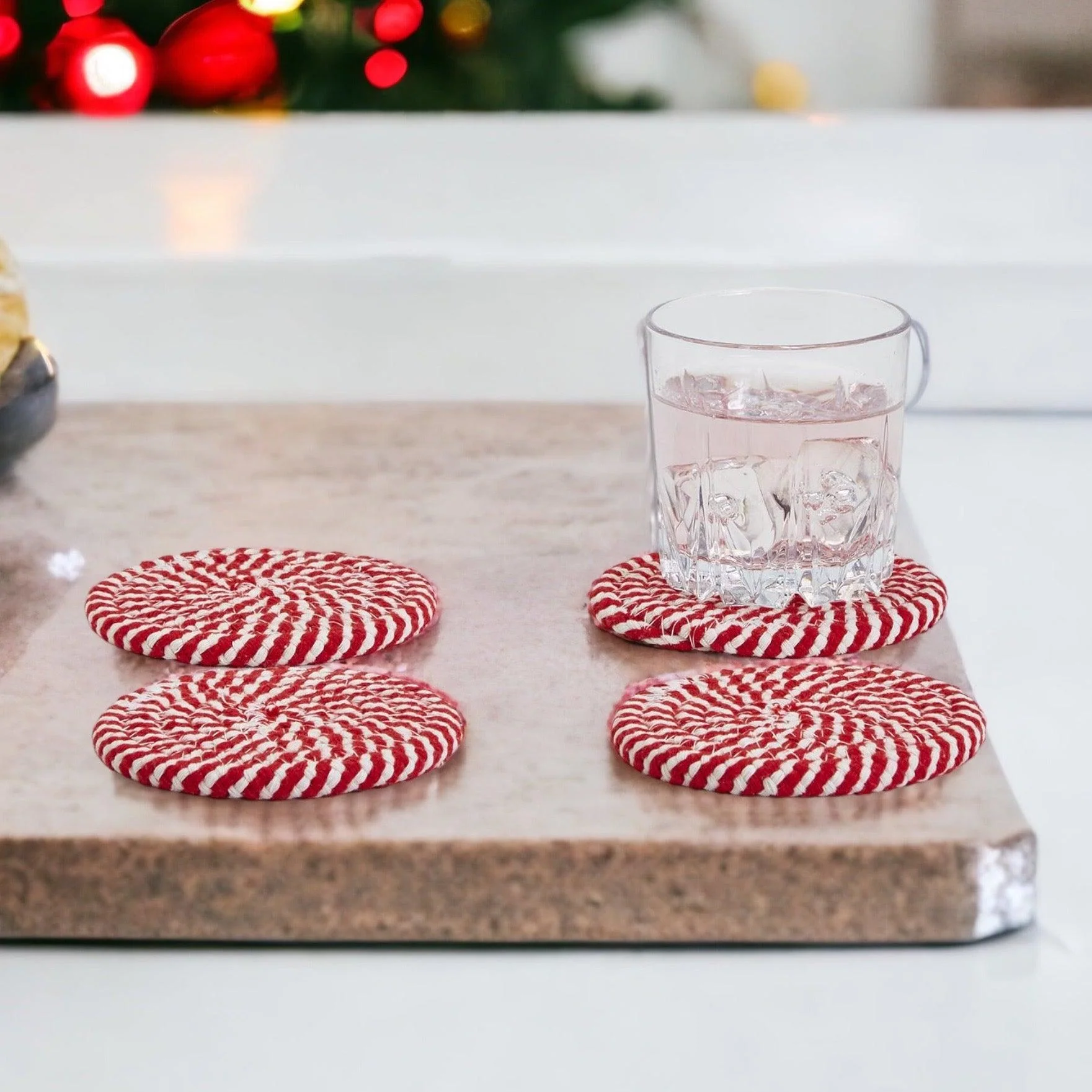 Candy Cane Coaster 4pk by Gia Roma - Image 36