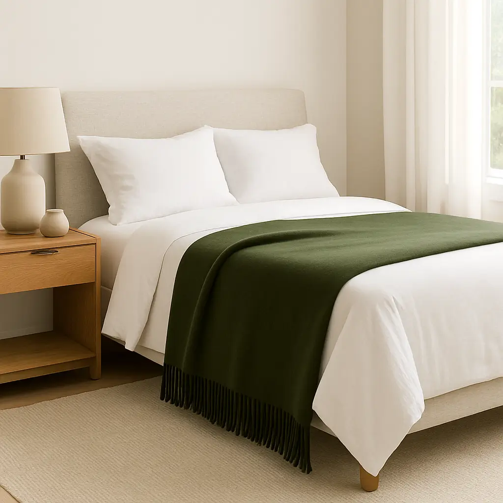 Cashmere Throw Blanket - 55"x74" - Image 14