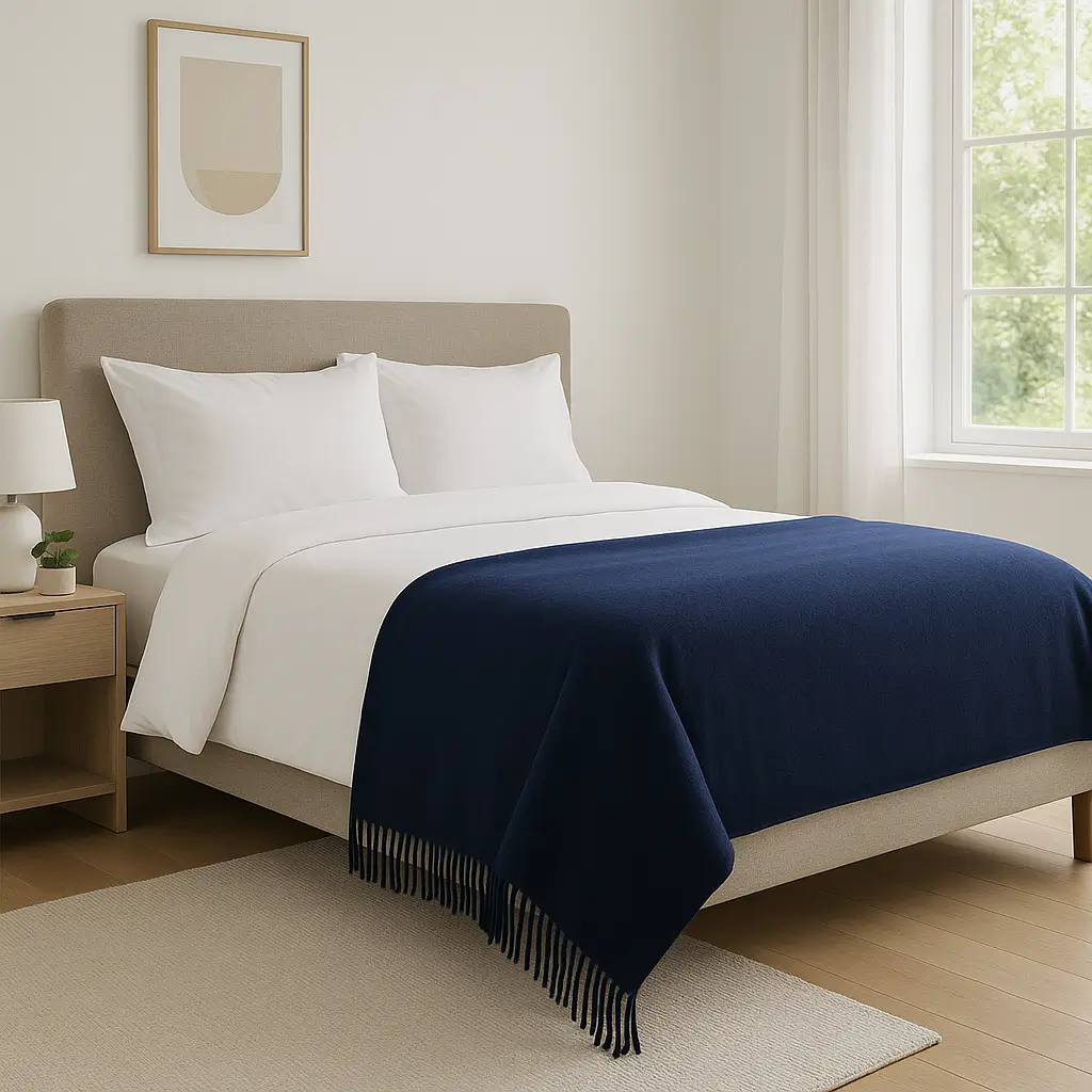 Cashmere Throw Blanket - 55"x74" - Image 23