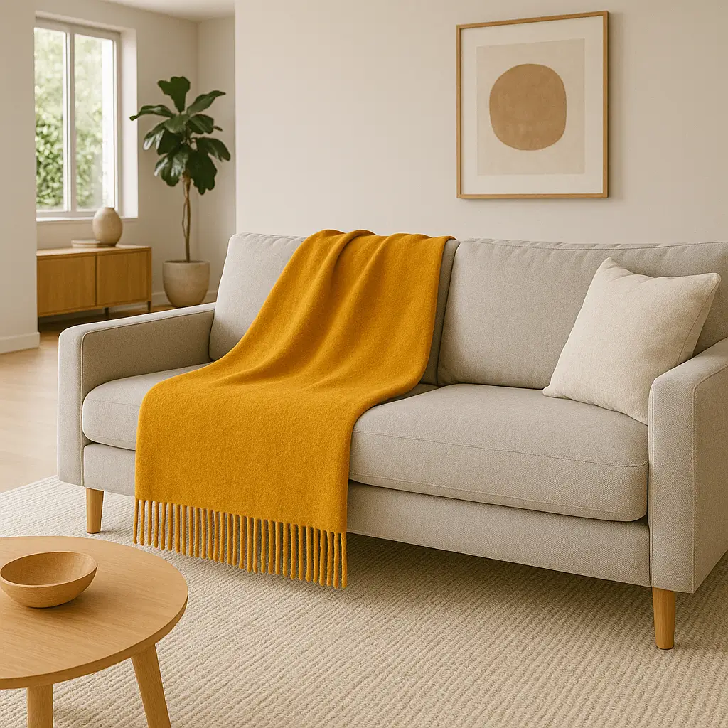 Cashmere Throw Blanket - 55"x74" - Image 27