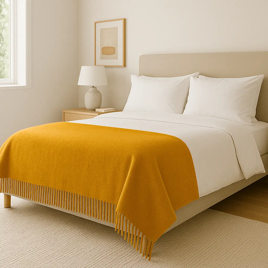 Cashmere Throw Blanket - 55"x74" - Image 29
