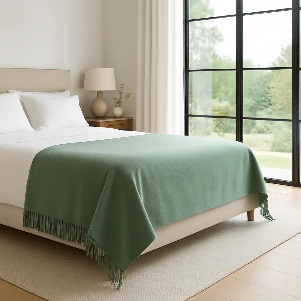 Cashmere Throw Blanket - 55"x74" - Image 44