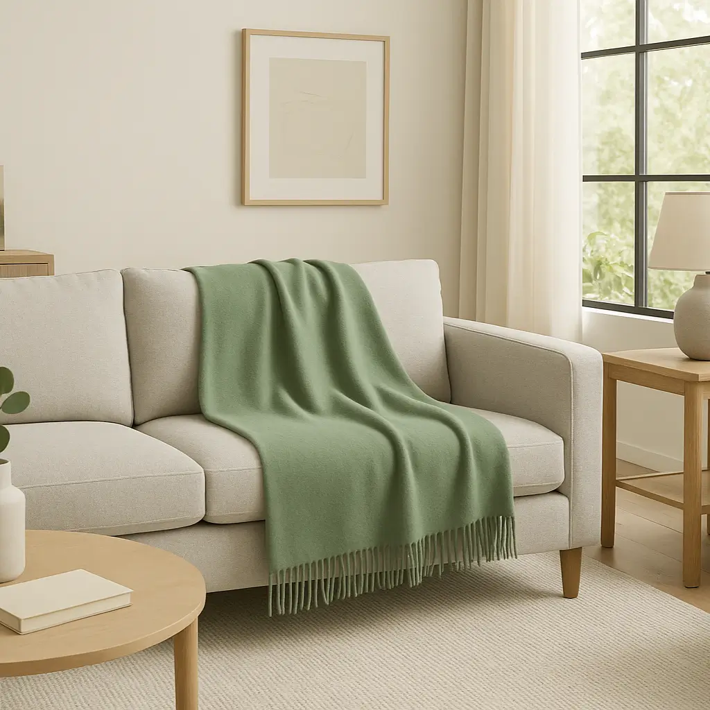 Cashmere Throw Blanket - 55"x74" - Image 45