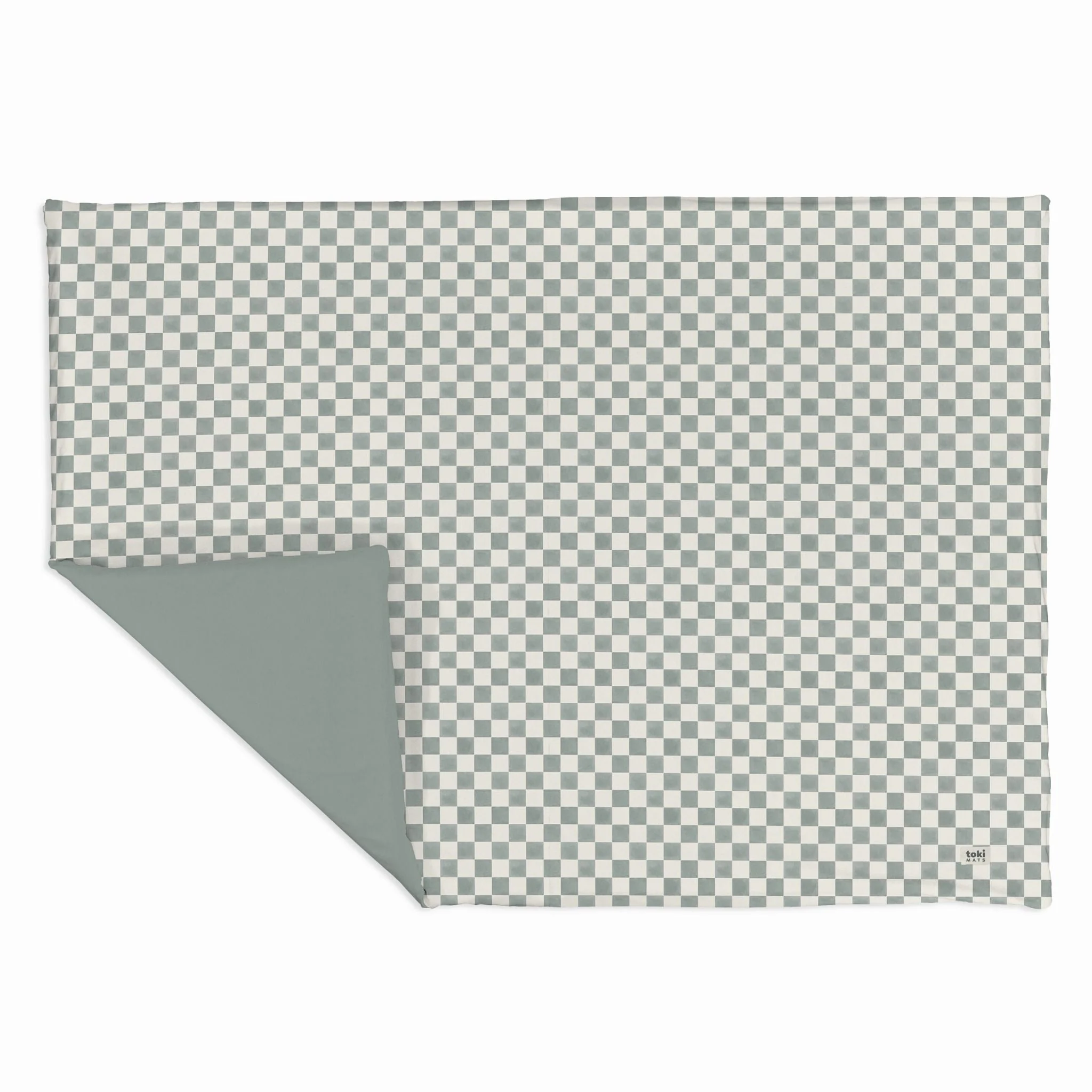 Checker Matcha Organic Cotton Mat - Image 11