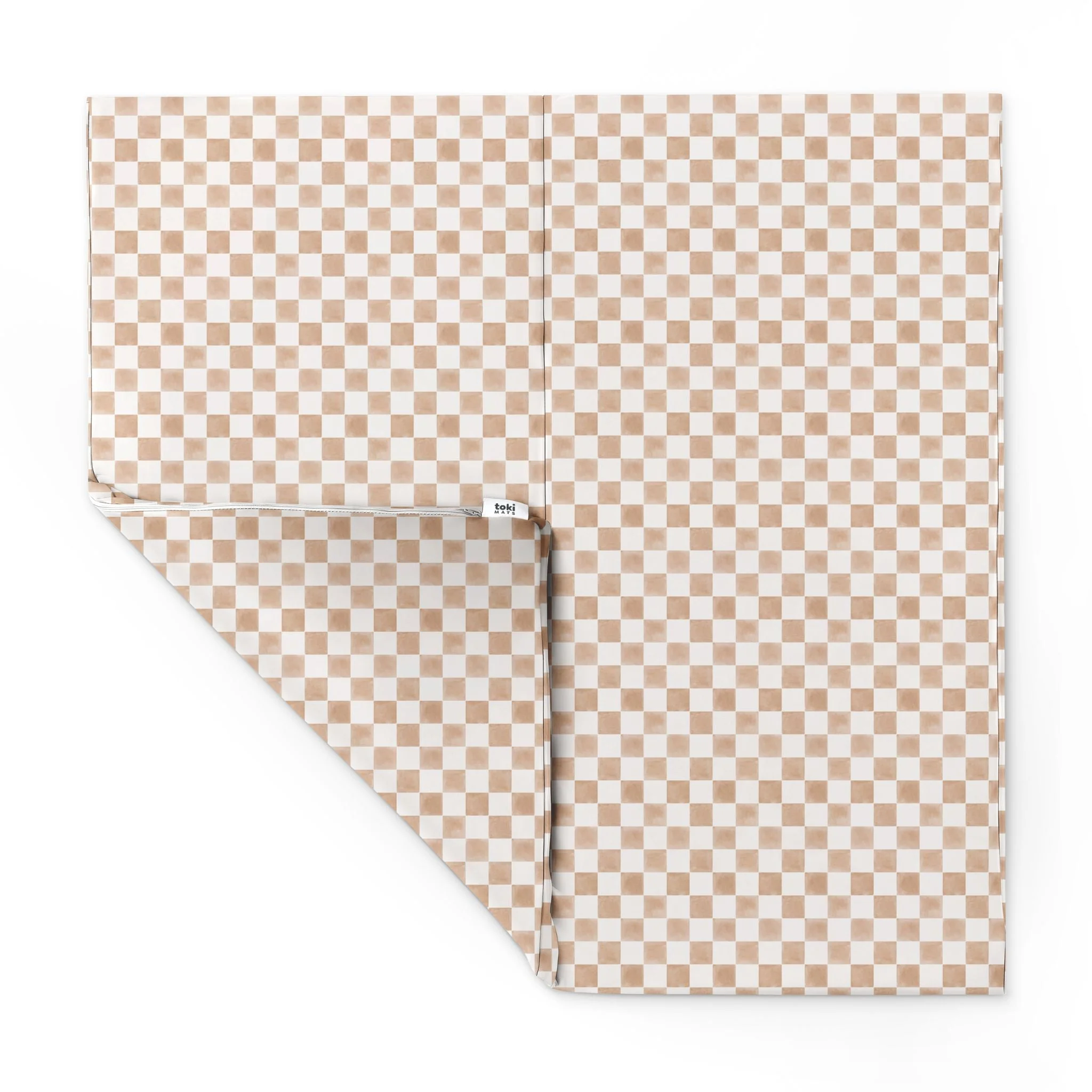 Checker Toffee Vegan Leather Mat - Image 7
