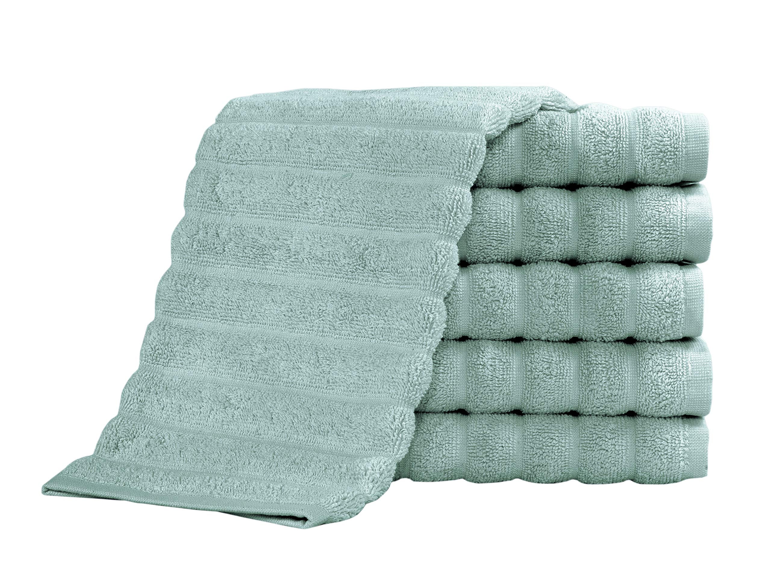 Washcloths Set of 6, Absorbent & Quick Dry I 13"x13" - Image 11