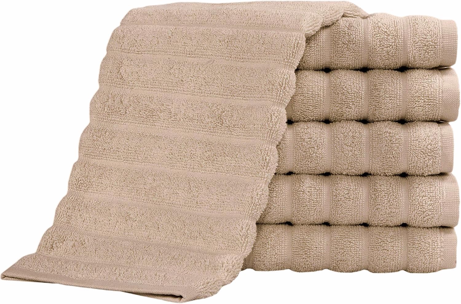 Washcloths Set of 6, Absorbent & Quick Dry I 13"x13" - Image 17