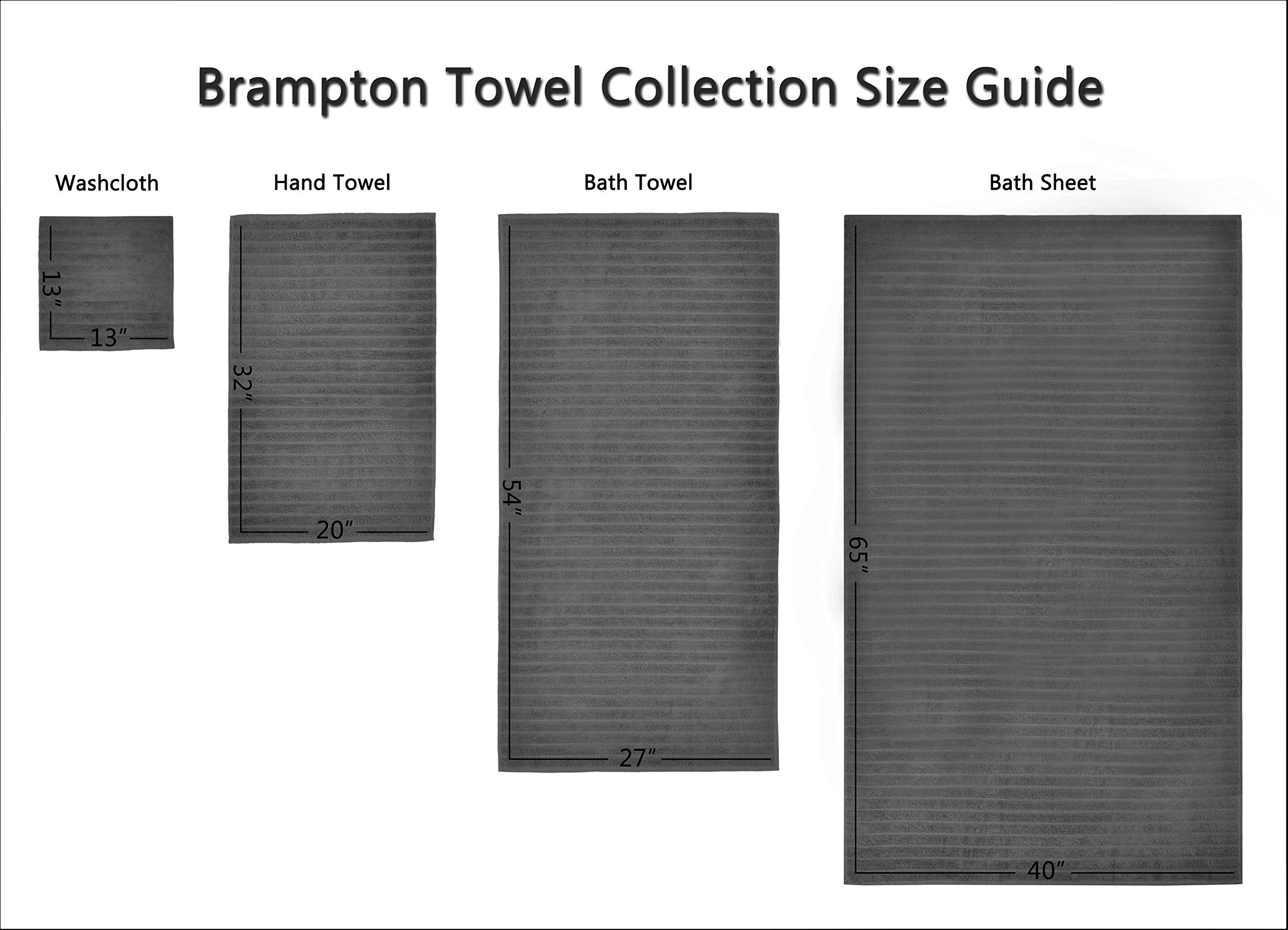 Washcloths Set of 6, Absorbent & Quick Dry I 13"x13" - Image 28