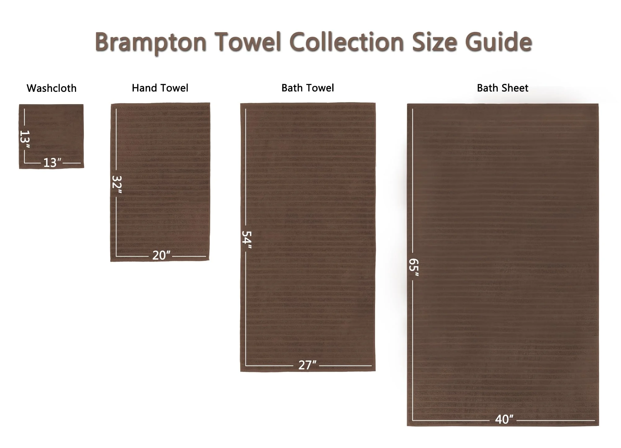 Washcloths Set of 6, Absorbent & Quick Dry I 13"x13" - Image 34