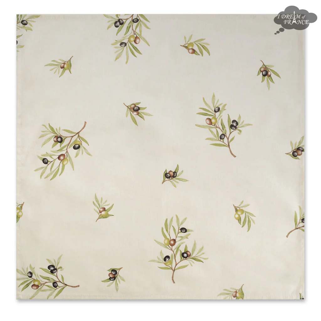 Clos des Oliviers Cream Provence All-Over Cotton Napkin - Image 2