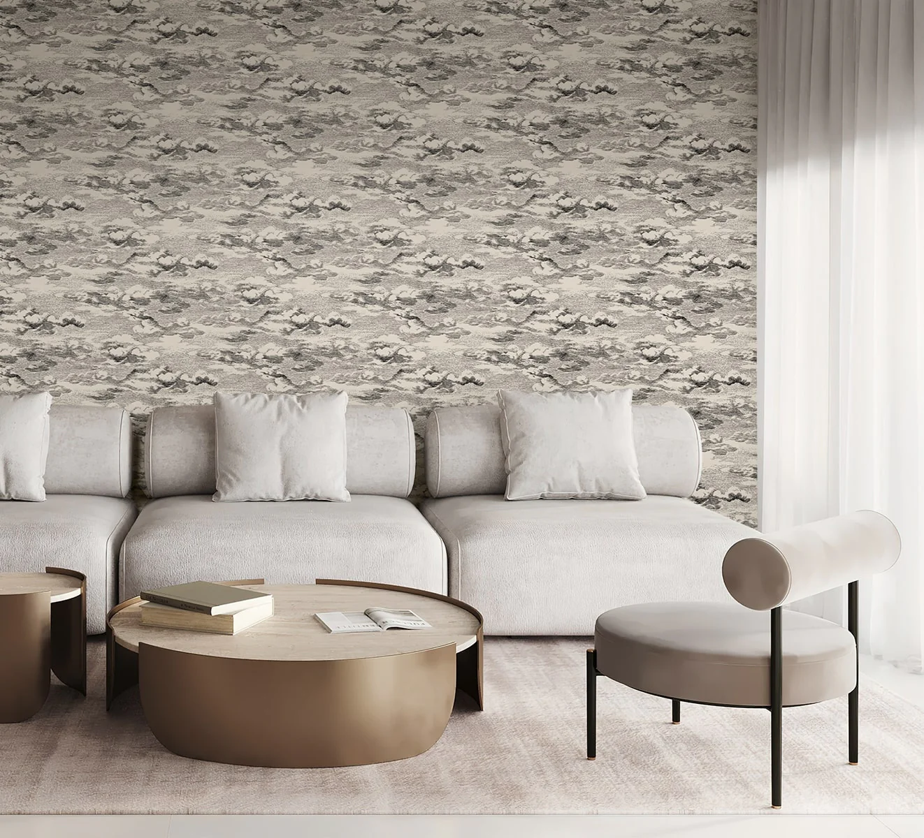 Clouds Peel and Stick Removable Wallpaper - Image 15