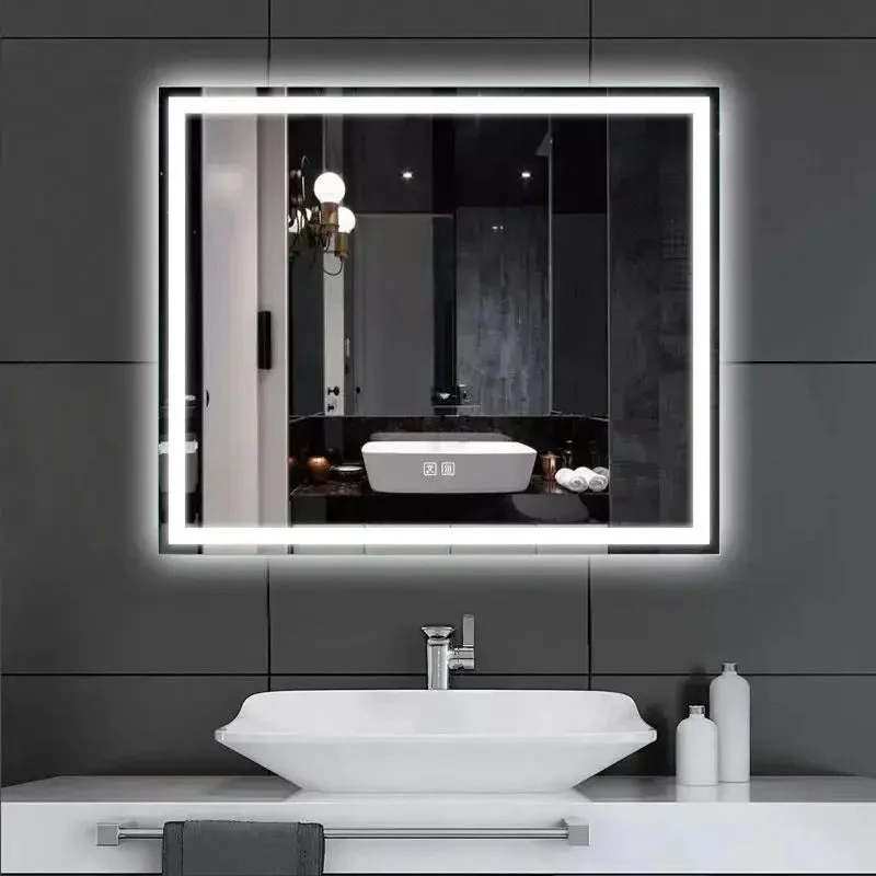 Compact Center Glow LED Bathroom Mirror - Image 16