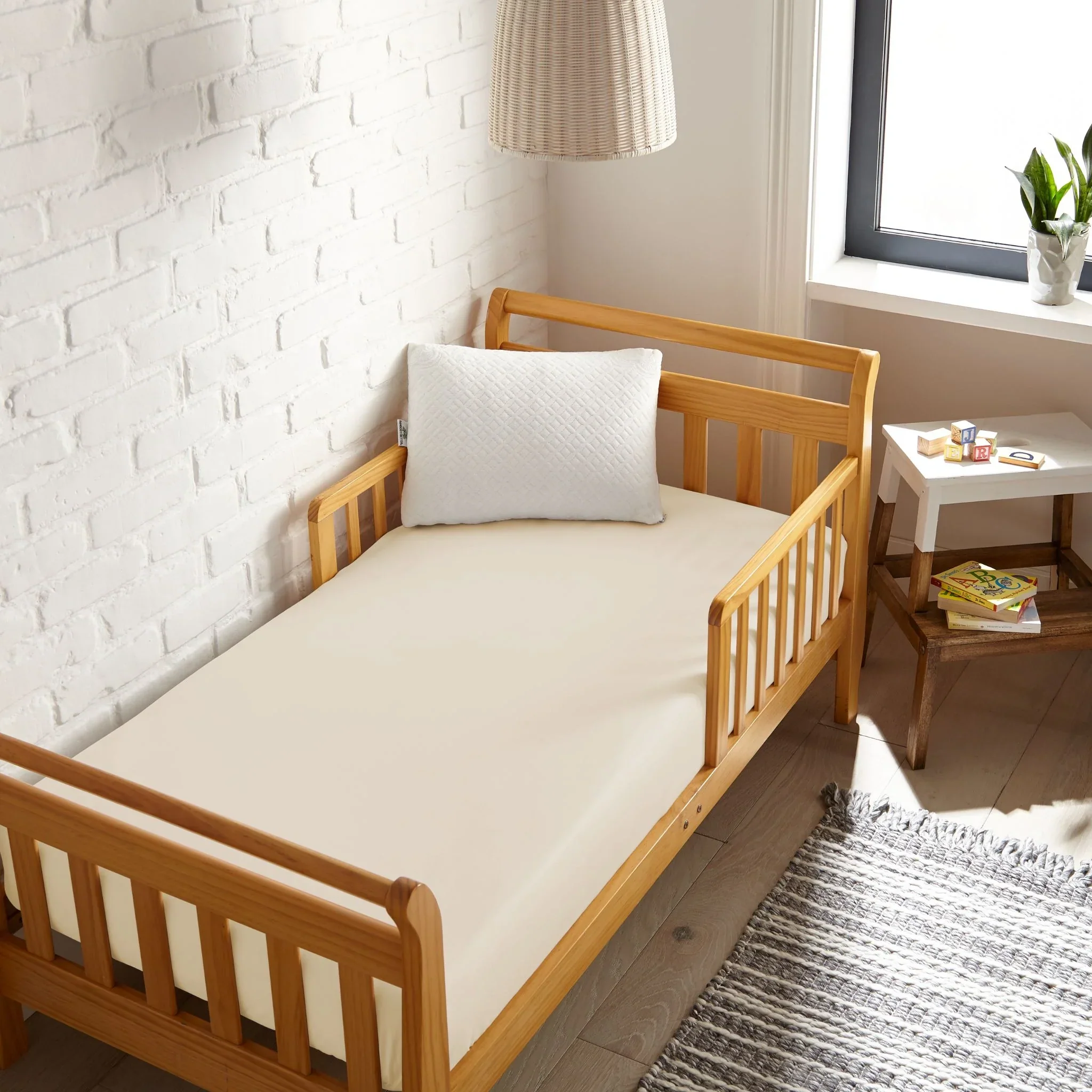 Cooling Bamboo Crib Fitted Sheet | Signature Collection - Image 4