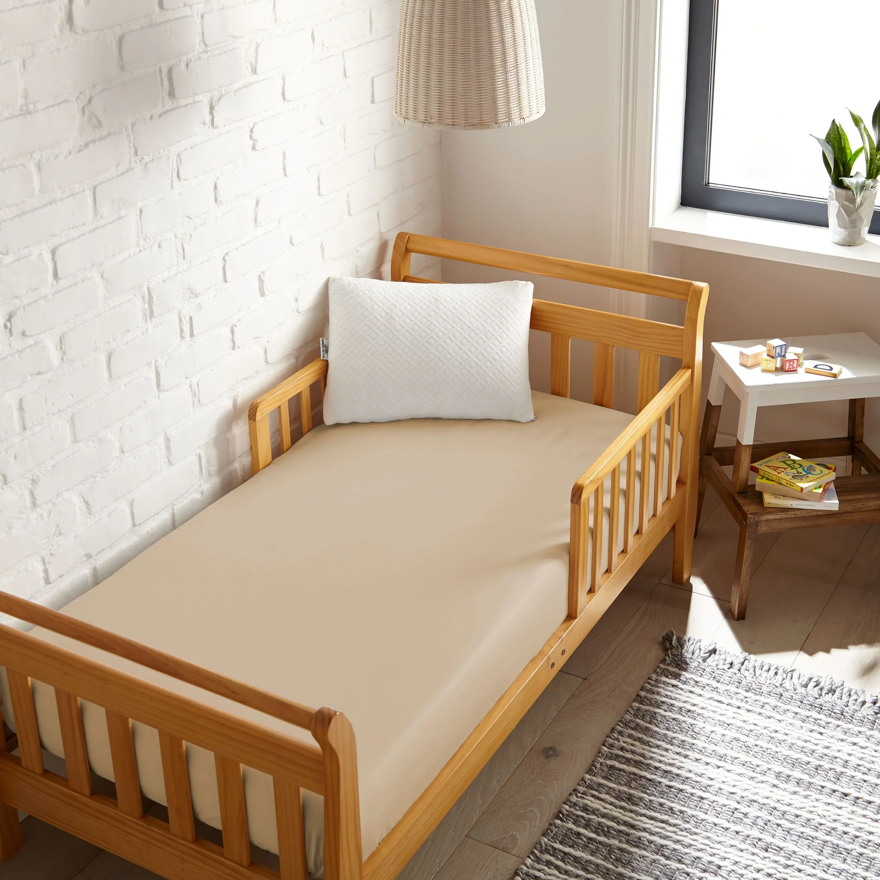 Cooling Bamboo Crib Fitted Sheet | Signature Collection - Image 7