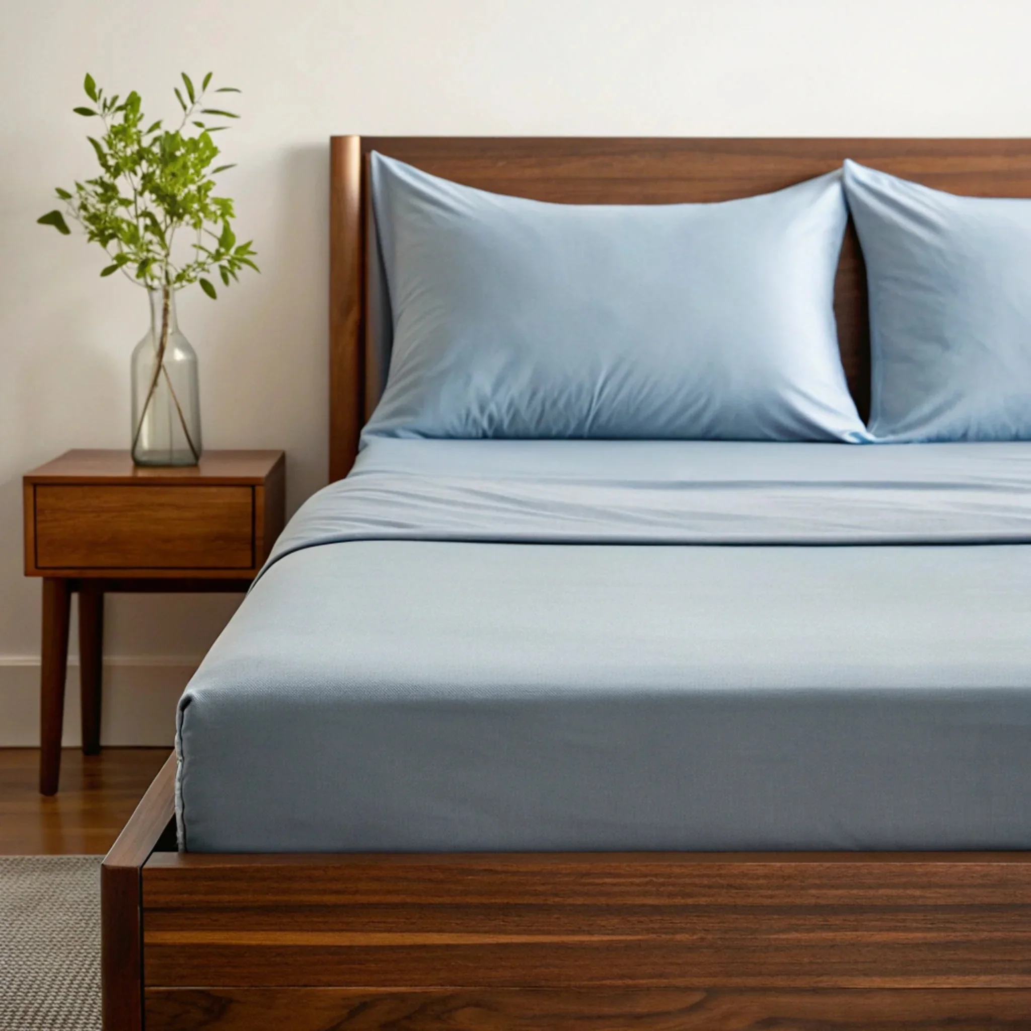 Copper Infused Bamboo Sheet Set | Antimicrobial Comfort - Image 2