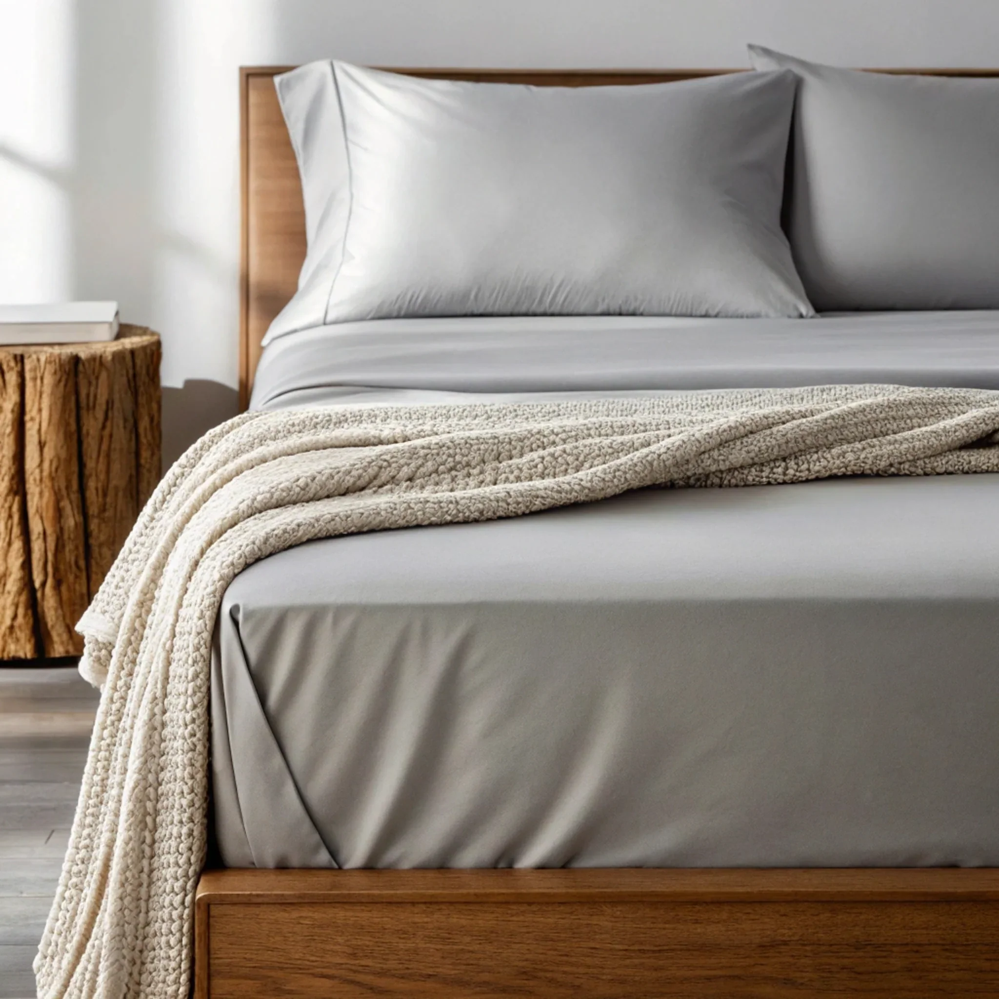 Copper Infused Bamboo Sheet Set | Antimicrobial Comfort - Image 6