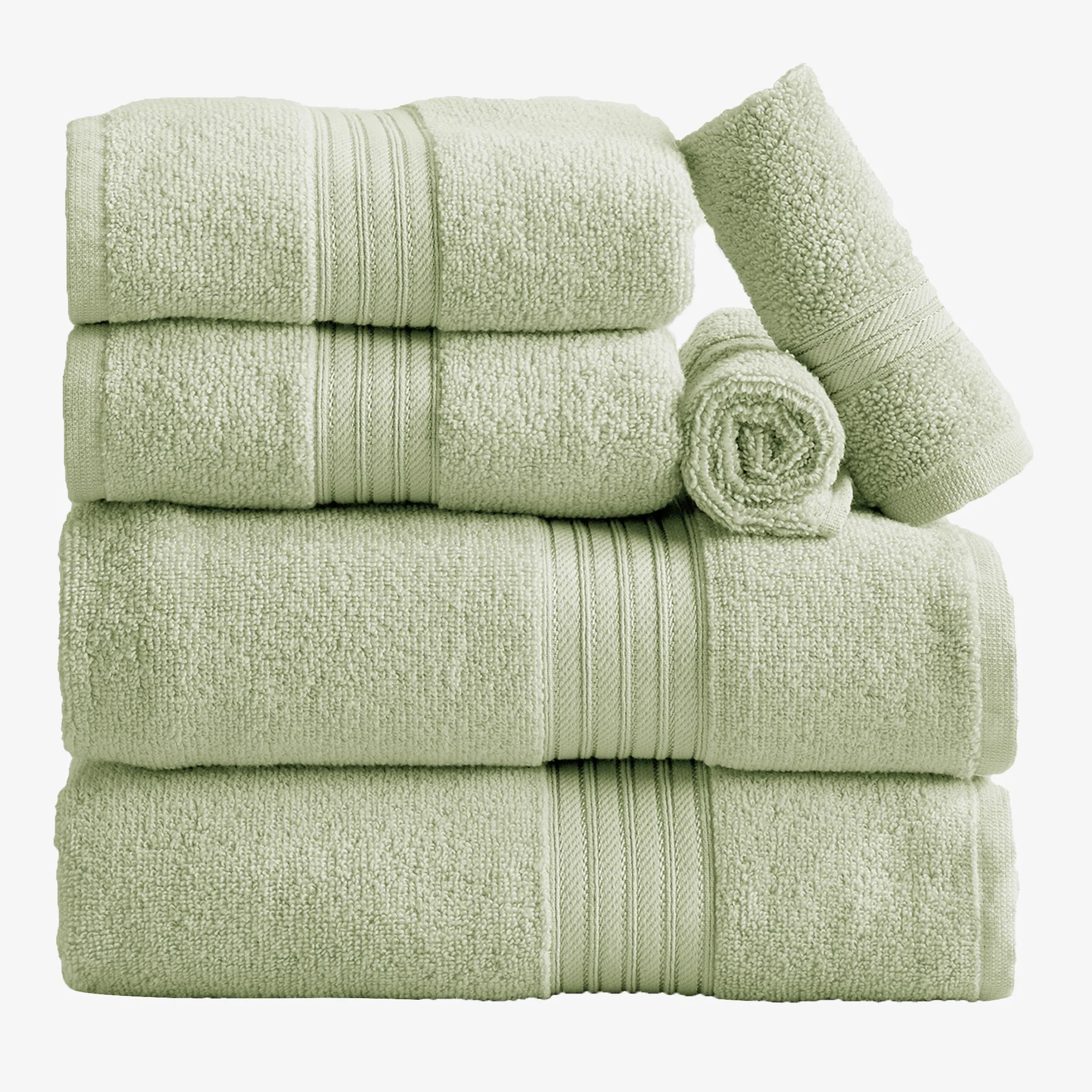 Cotton Terry Bath Towel Set - Cooper Collection - Image 55