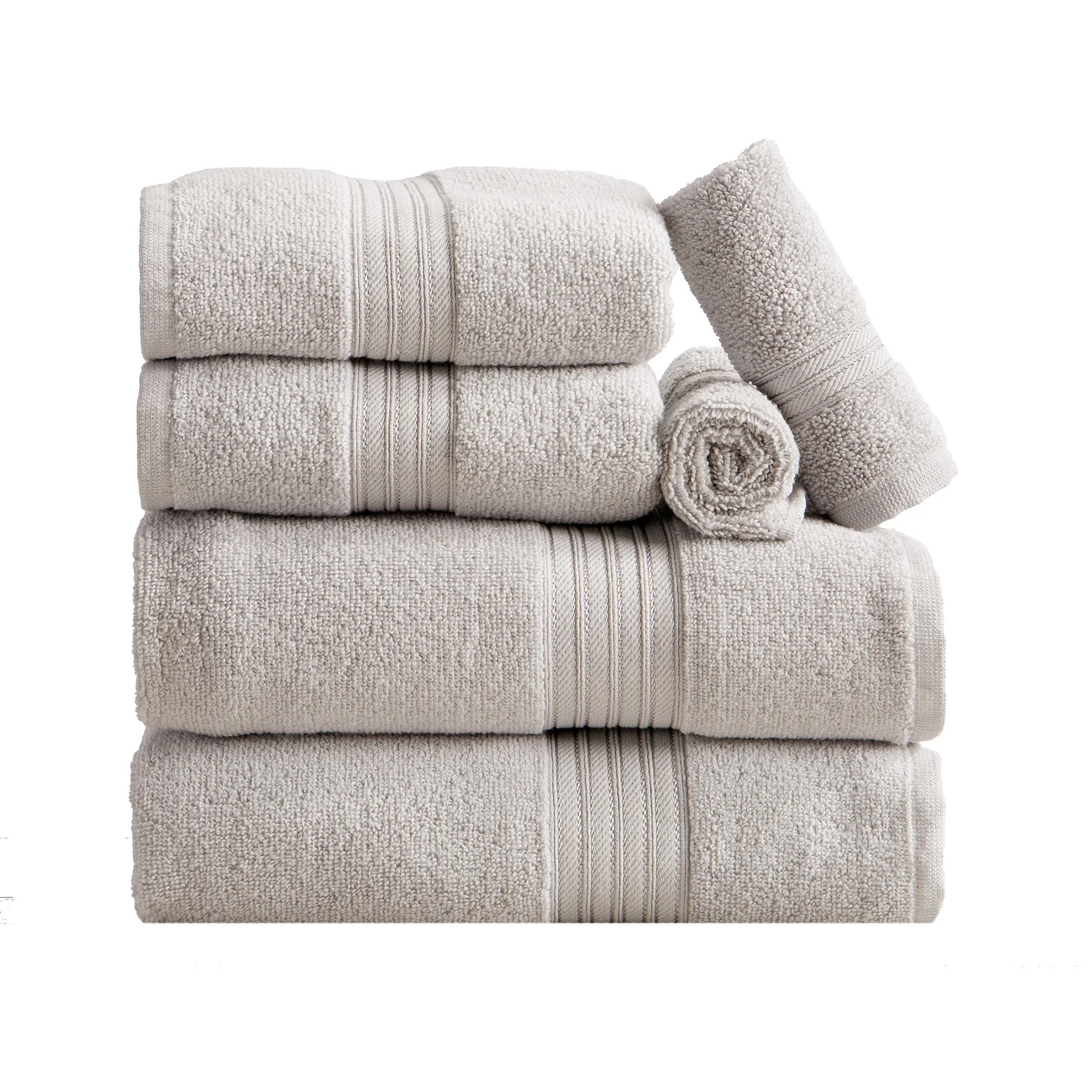 Cotton Terry Bath Towel Set - Cooper Collection - Image 95