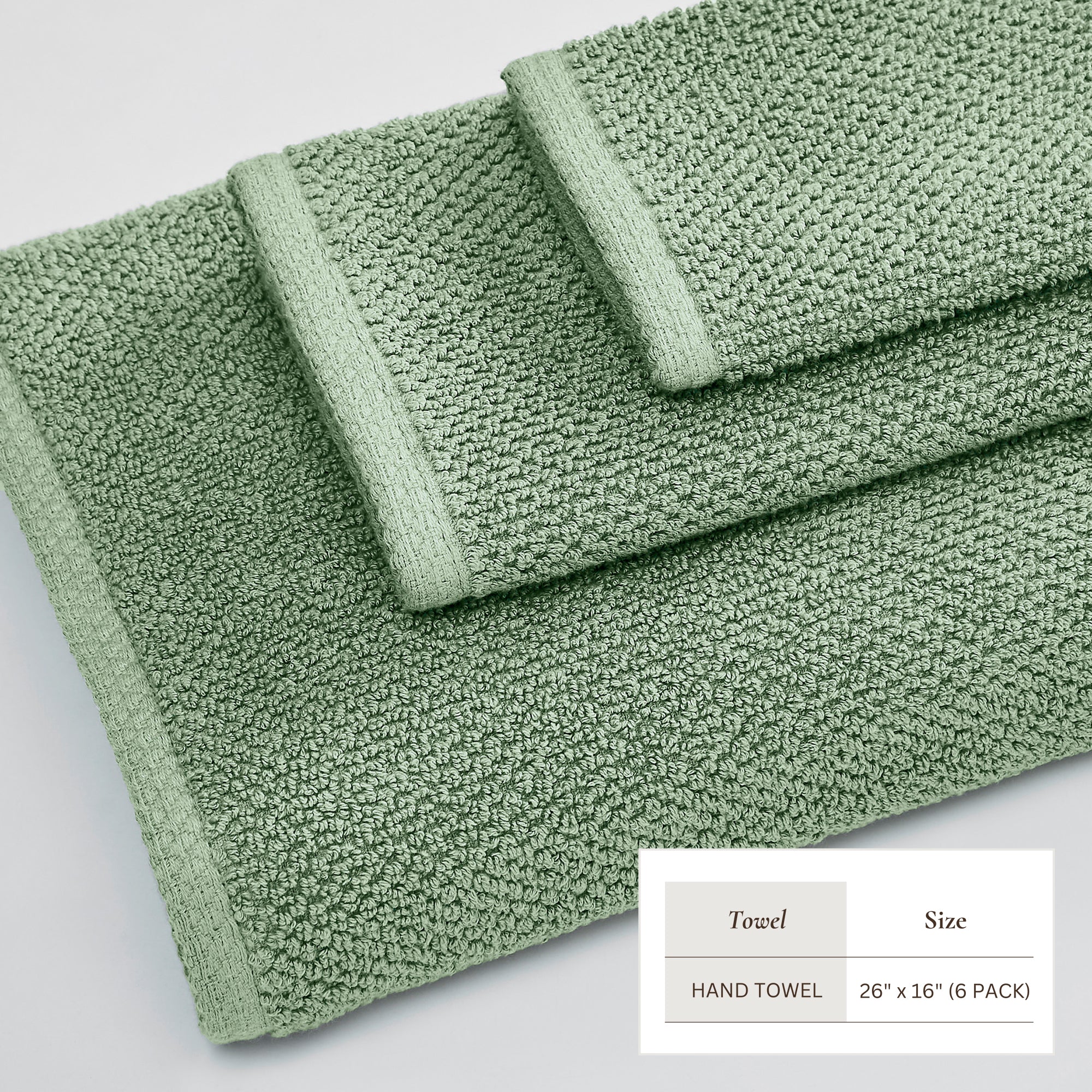 Cotton Textured Bath Towel Set - Acacia Collection - Image 123