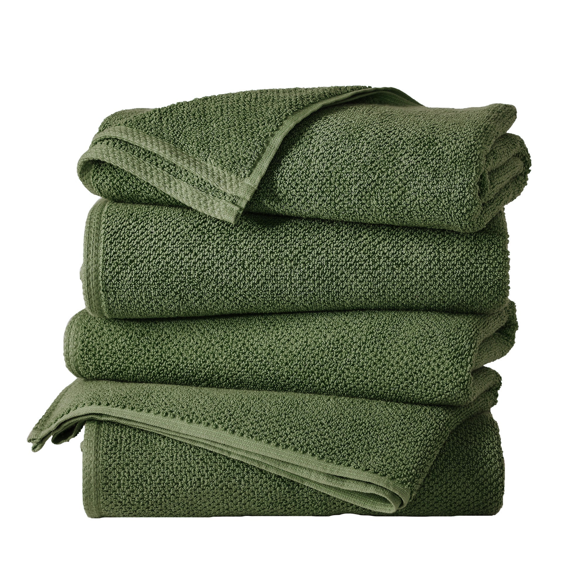 Cotton Textured Bath Towel Set - Acacia Collection - Image 142