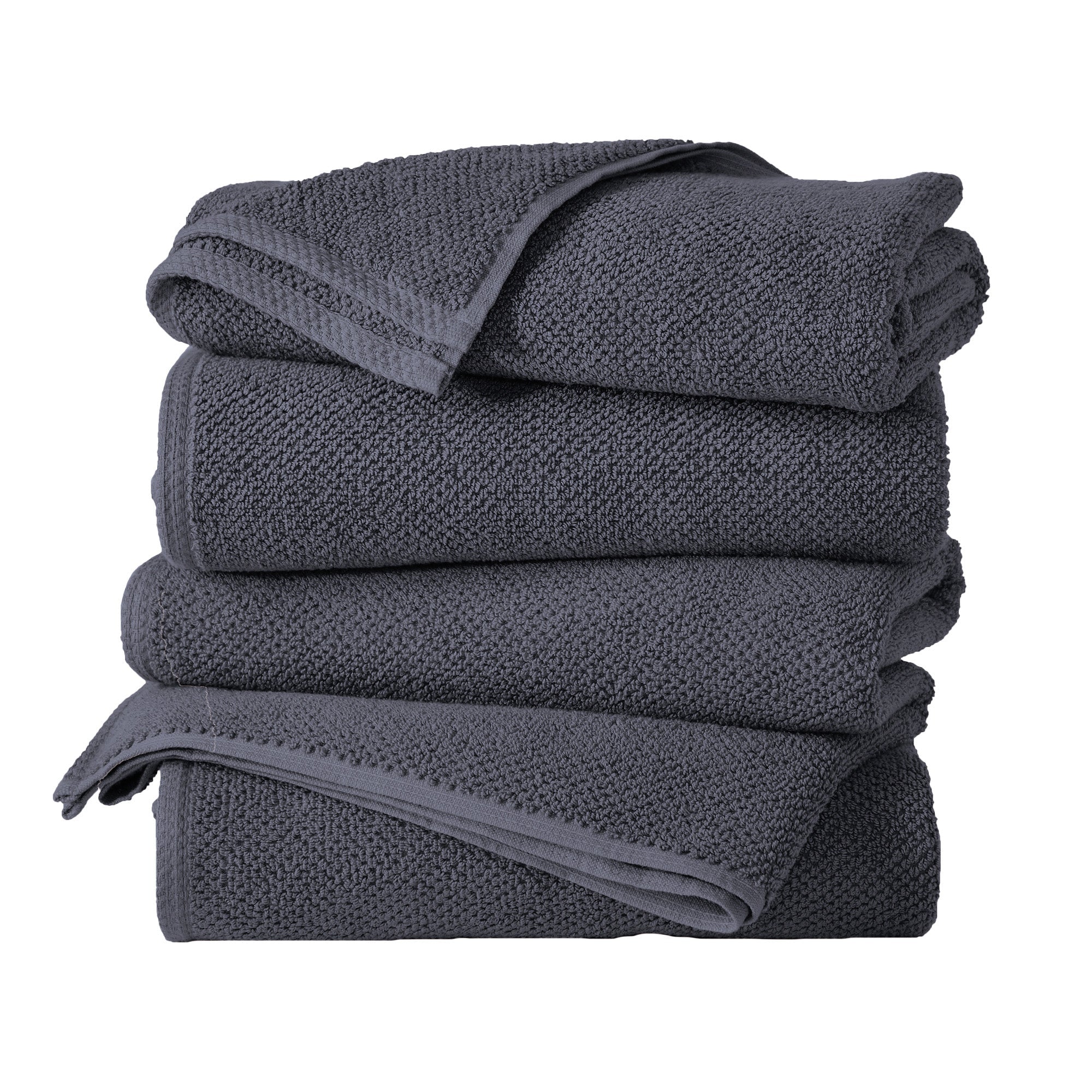 Cotton Textured Bath Towel Set - Acacia Collection - Image 184