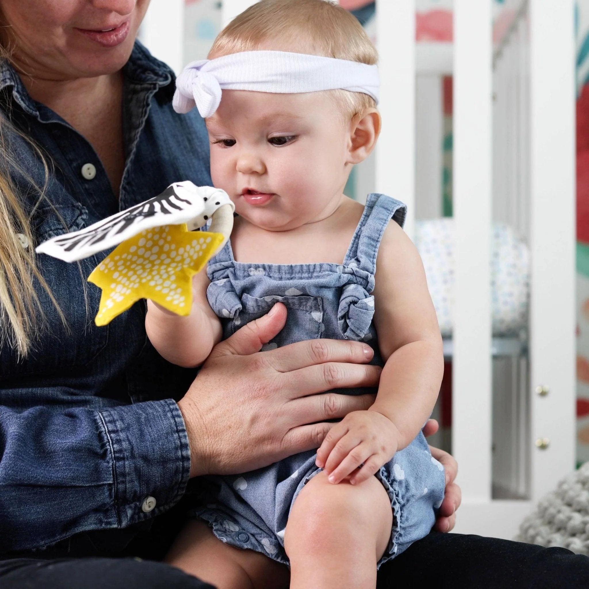 Crinkle Teether - Starfish - Image 3