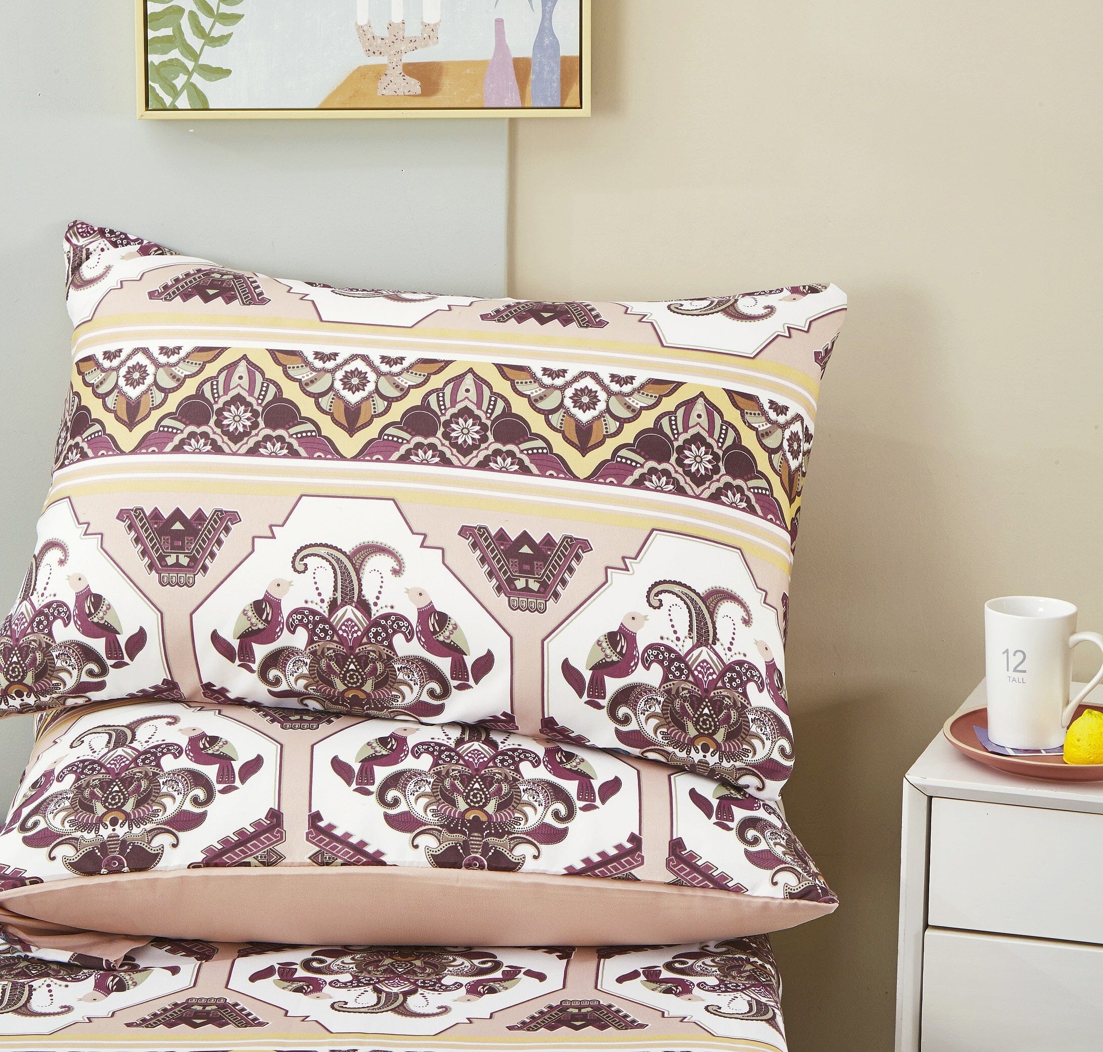 Oriental Kilim Duvet Cover - w/ Pillow Cases Royal Persian Traditional Design - Image 8